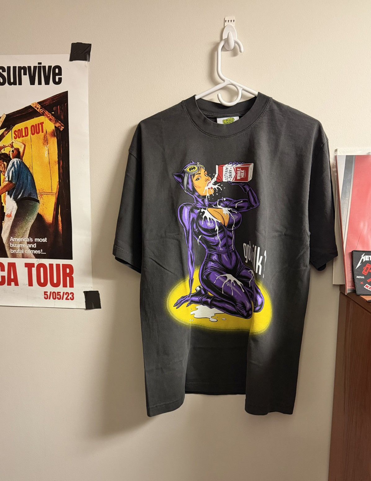 Vintage Chronic Images Meow Tee Size US M / EU 48-50 / 2 - 1 Thumbnail