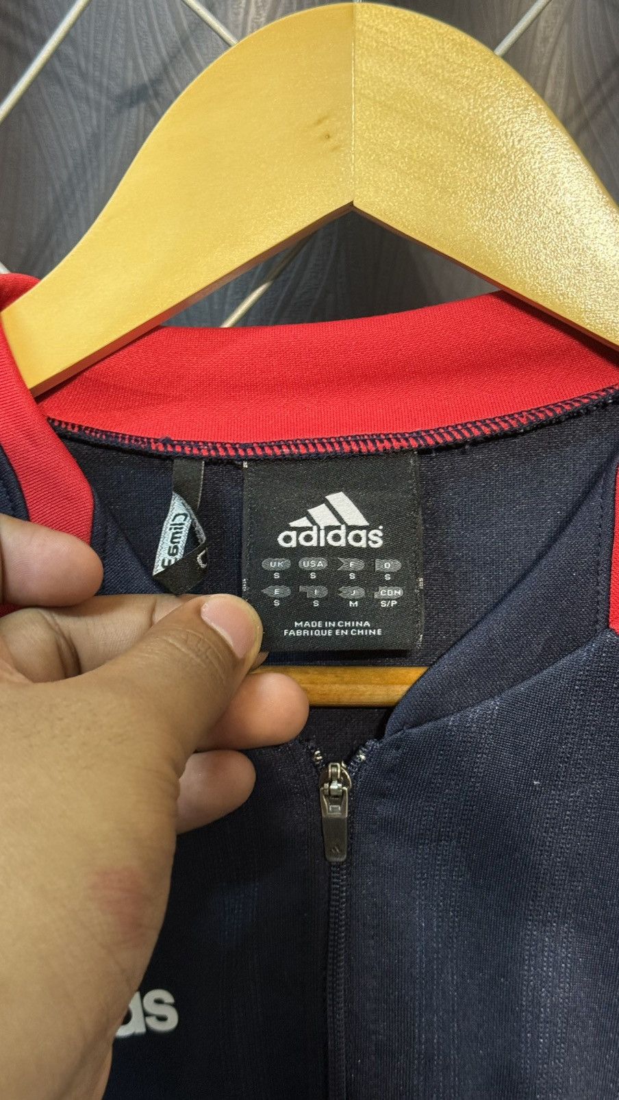 Adidas ADIDAS COLOURWAY FRANCE HEAVY JERSEY Size US M / EU 48-50 / 2 - 10 Thumbnail
