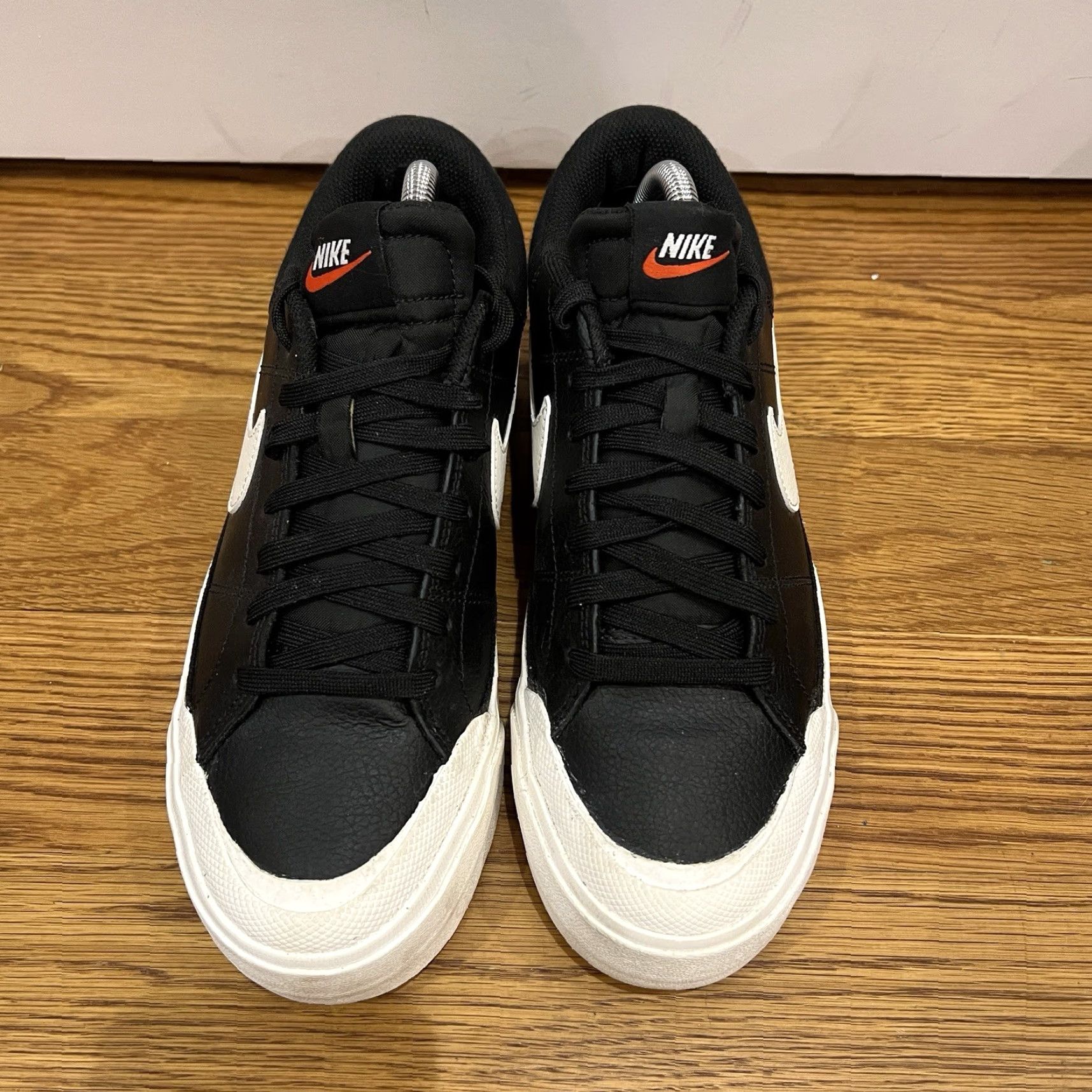Nike Nike Women Court Legacy Lift Black Sail White Size 8.5 DM7590 001 Size US 9 / IT 39 - 4 Thumbnail