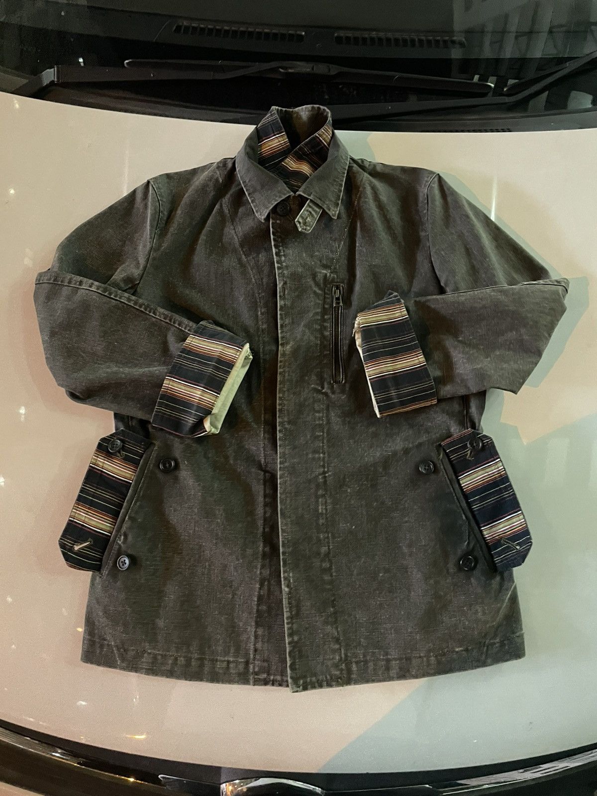 Boycott × Issey Miyake Boycott Japanese Designer Jacket Size US M / EU 48-50 / 2 - 2 Thumbnail