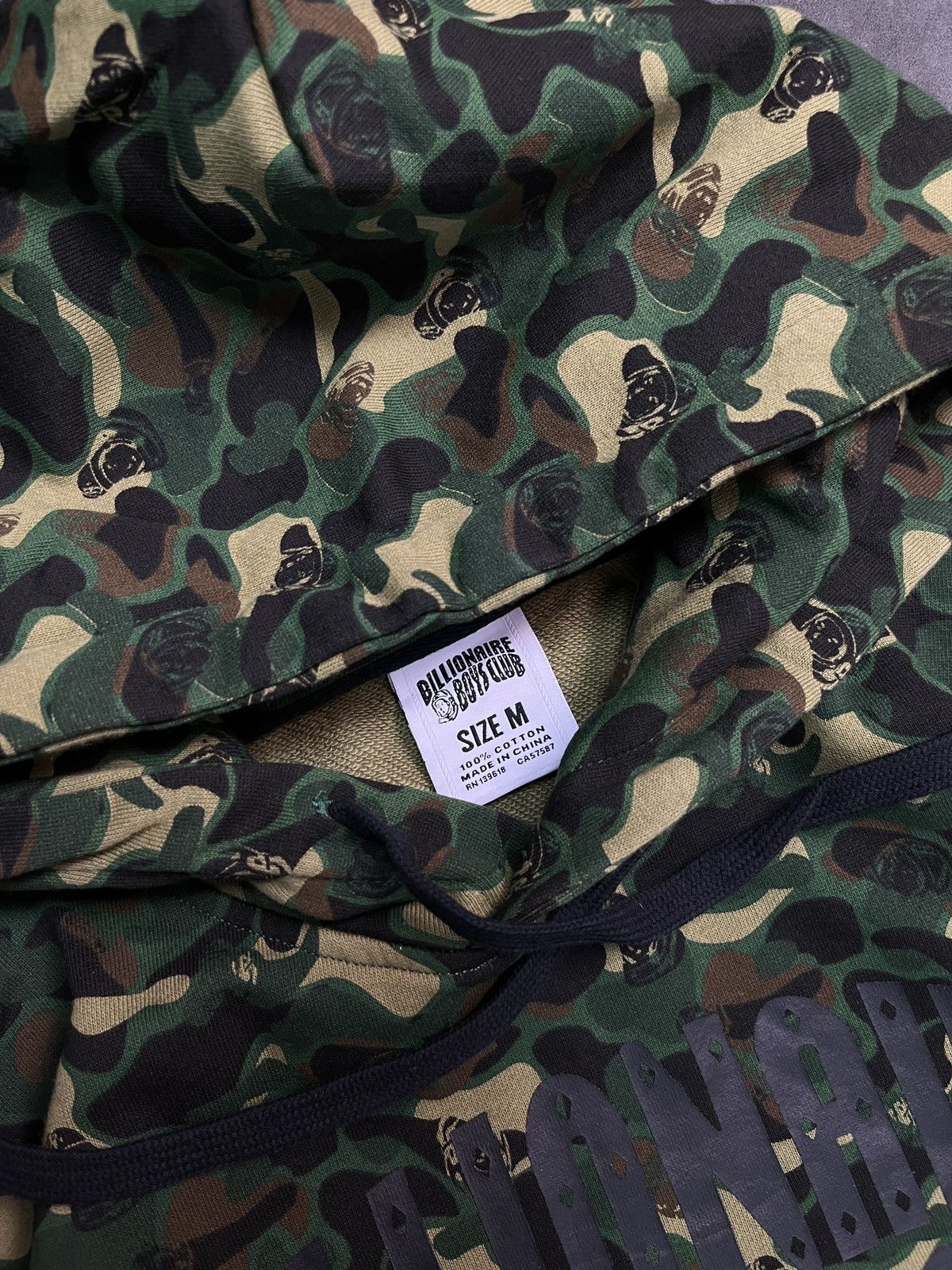 Billionaire Boys Club Billionaire Boys Club Camo Pullover Hoodie Size US M / EU 48-50 / 2 - 2 Thumbnail
