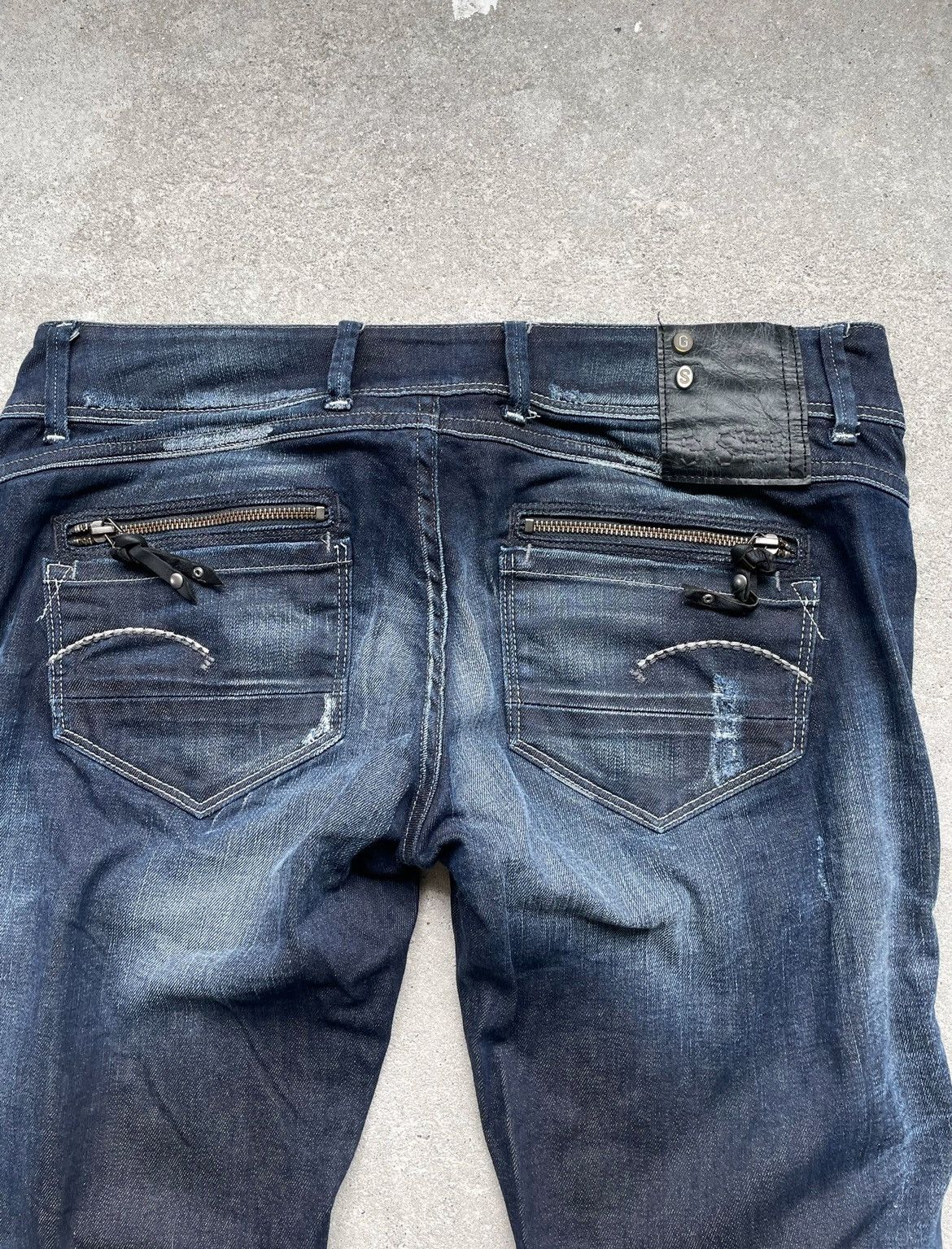 G-Star Vintage gstar raw stacked jeans Size US 31 - 8 Thumbnail