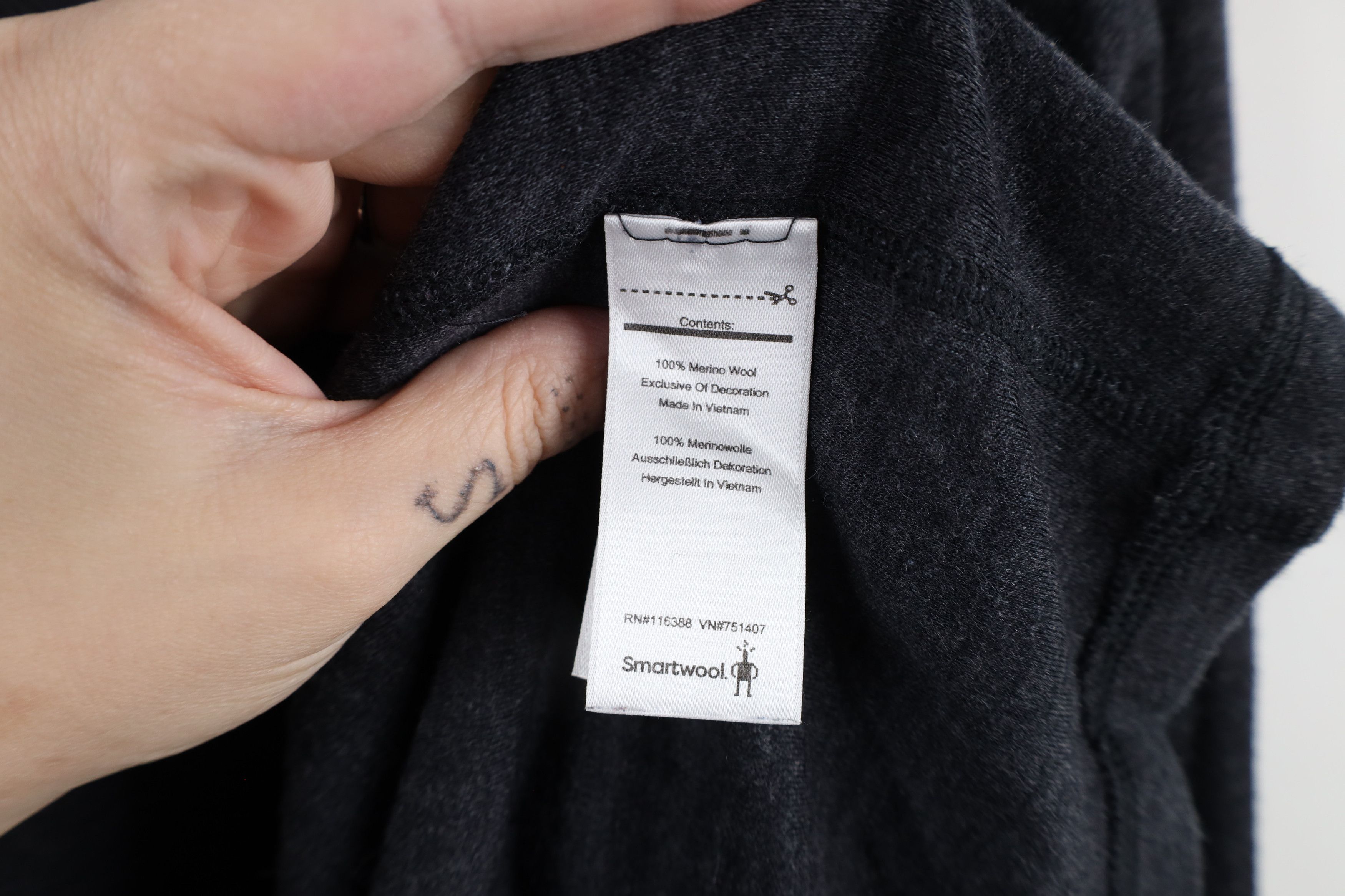 Smartwool × Vintage Smartwool 250 Mid Weight Merino Wool Long Sleeve Top Gray Size US L / EU 52-54 / 3 - 8 Thumbnail