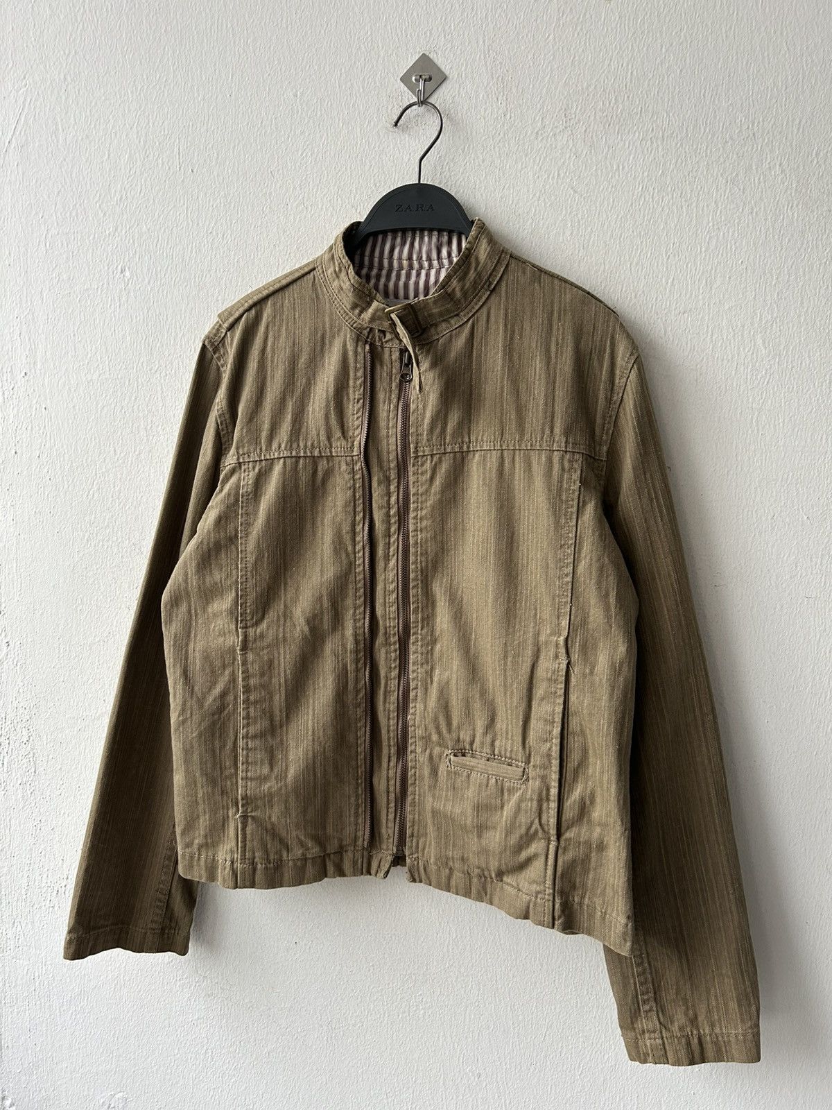 If Six Was Nine Rare Zipper Bondage Jungle Jacket Size US M / EU 48-50 / 2 - 2 Thumbnail