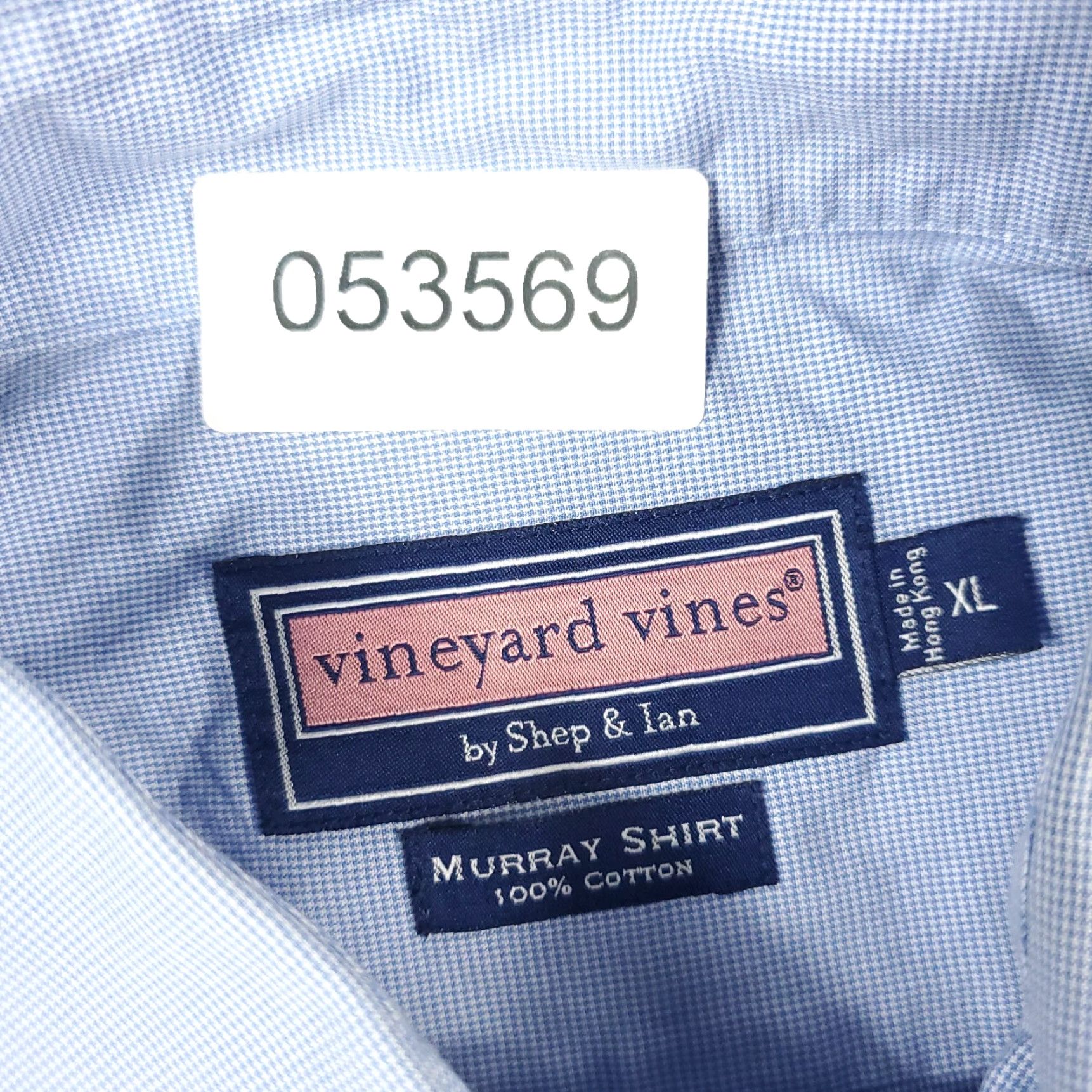 Vineyard Vines Vineyard Vines Shirt Mens XL Blue Button Up Long Sleeve STAINED Casual Size US XL / EU 56 / 4 - 8 Thumbnail