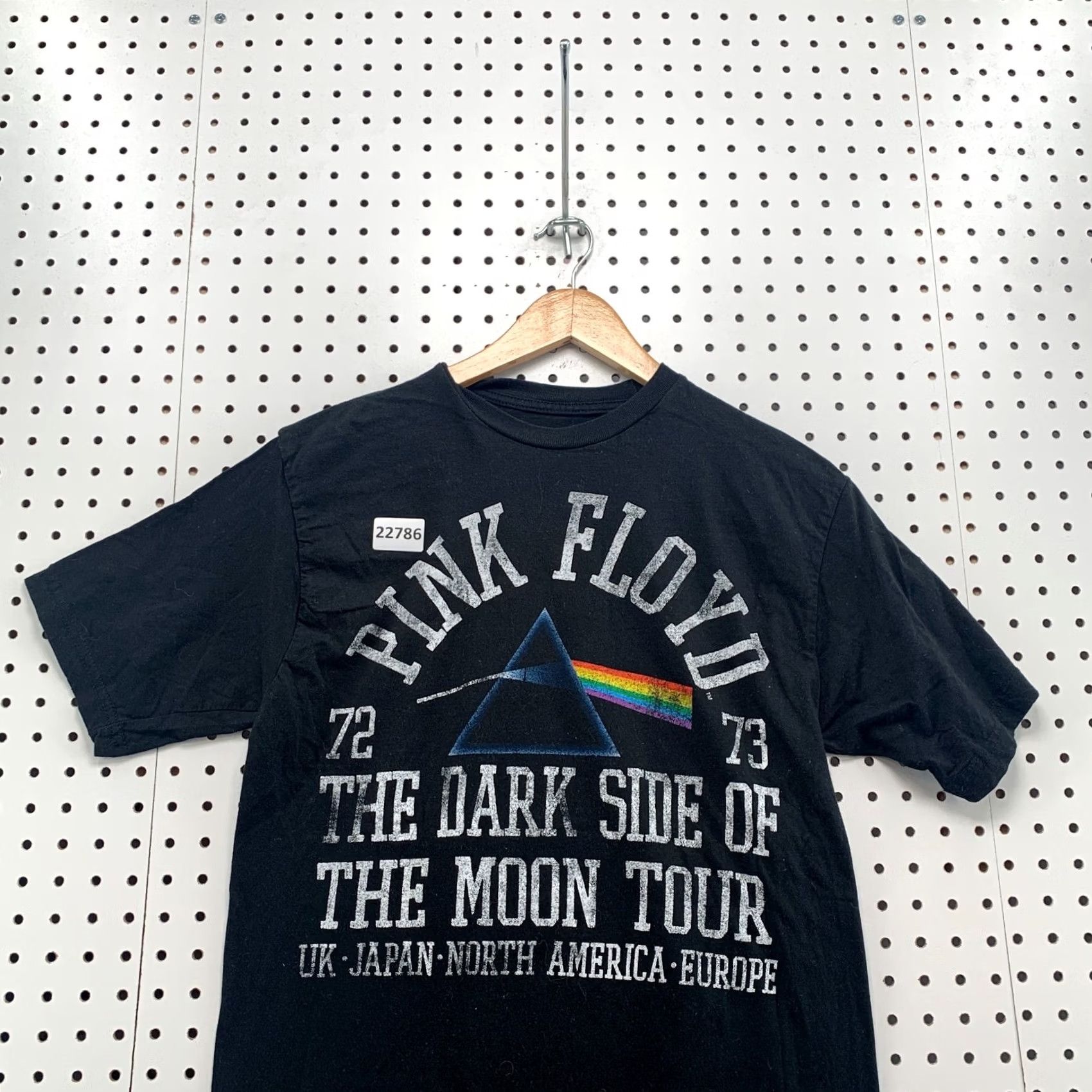 Vintage Pink Floyd Shirt Black The Dark Side Of The Moon Band TEE Adult Medium Mens Size US M / EU 48-50 / 2 - 7 Thumbnail