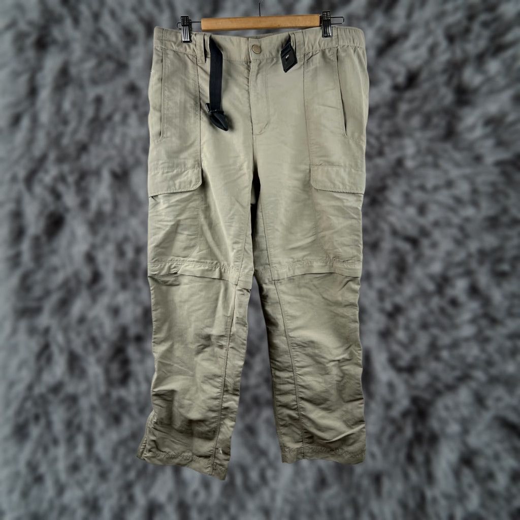 The North Face The North Face Convertible Pants Mens Medium Tan Nylon Hiking Outdoors Khakis Size US 31 - 1 Thumbnail