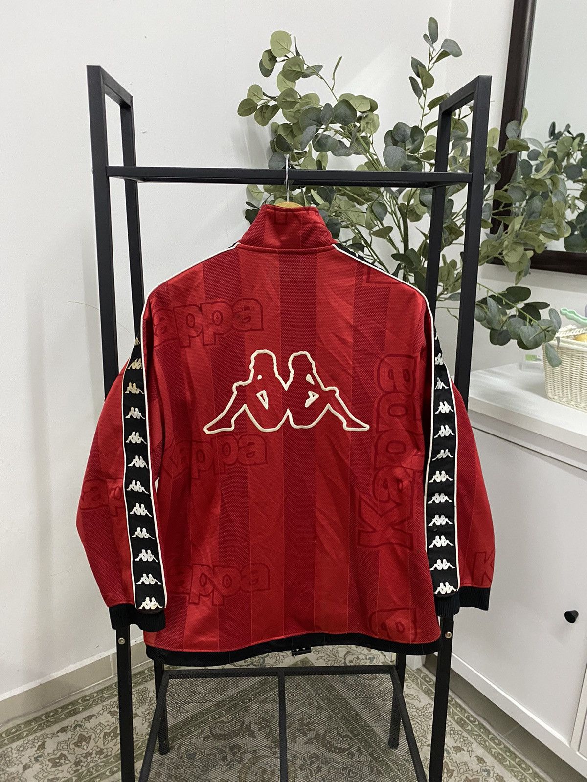 Japanese Brand × Kappa × Vintage Halfzipper Vintage Kappa Side Tape Size US XXL / EU 58 / 5 - 2 Thumbnail