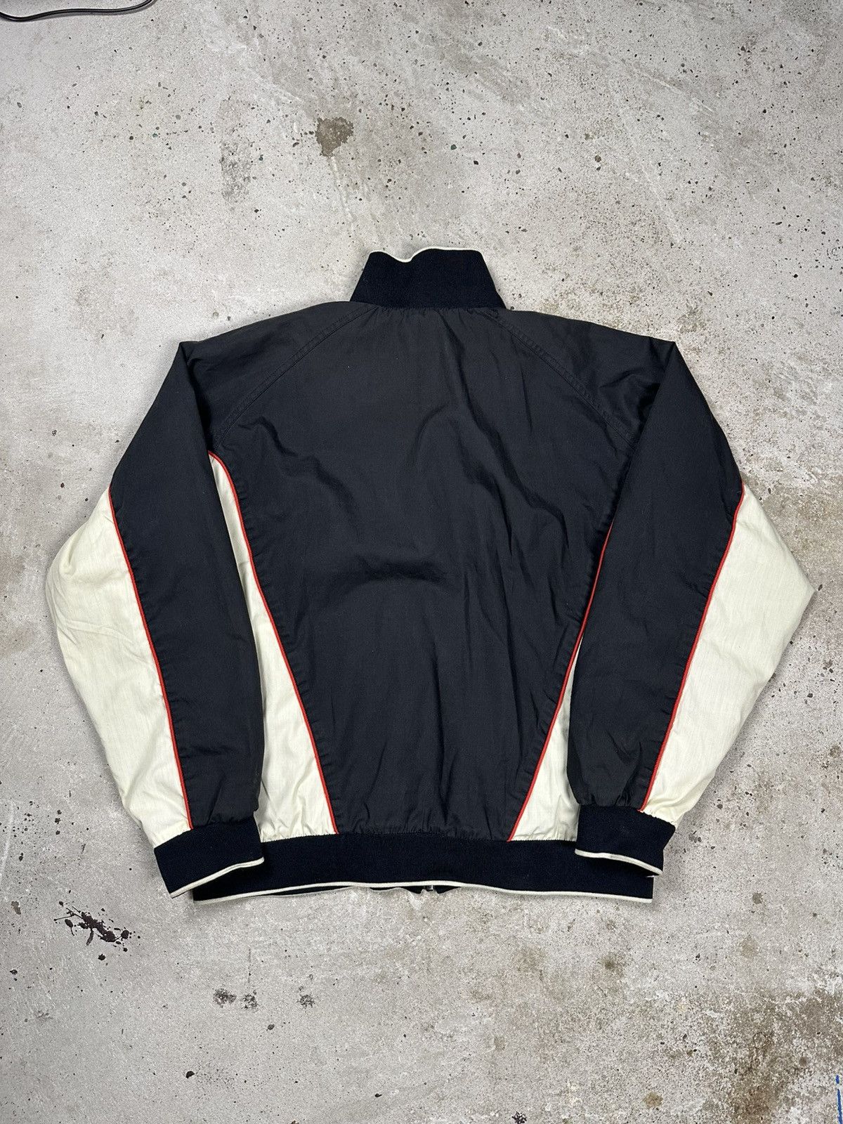 Nike Vintage Y2K Nike Black Bomber Track Jacket Swoosh Size US M / EU 48-50 / 2 - 2 Thumbnail