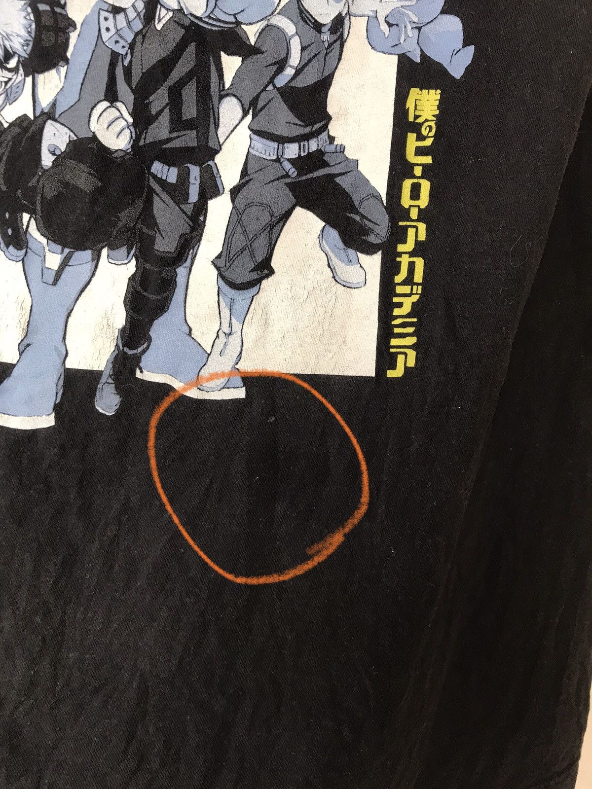 Anime 🔥 My Hero Academia Vintage Promo T Shirt Art UNI Merch Size US L / EU 52-54 / 3 - 7 Thumbnail