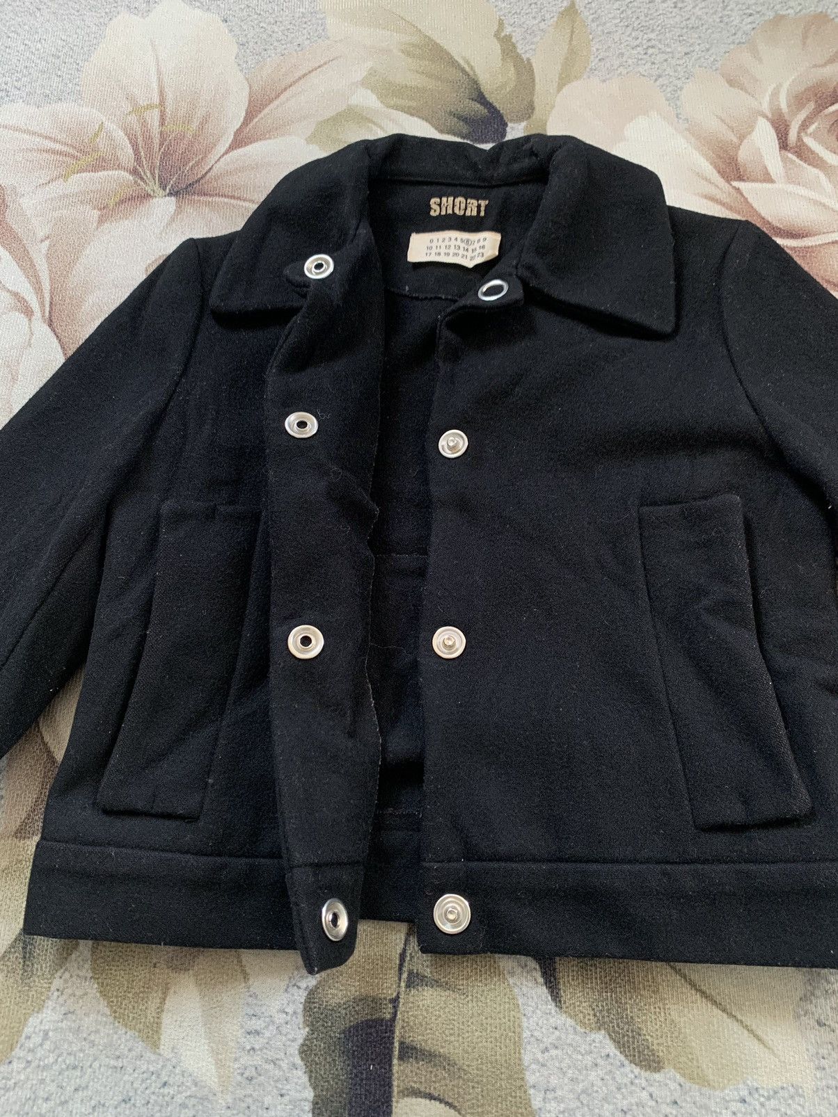 Maison Margiela MM6 Maison Margiela Short Blend Wool Jacket Size S / US 4 / IT 40 - 8 Thumbnail