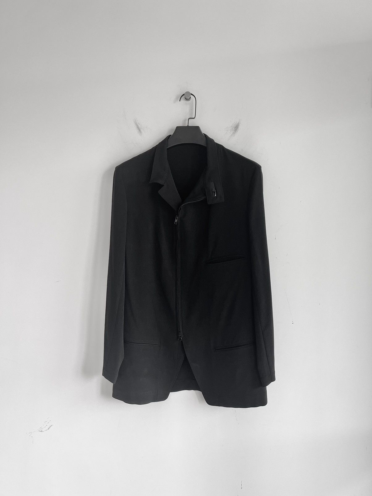 Yohji Yamamoto Yohji Yamamoto Pour Homme - TA/TUXEDO Stand Jacket Size US M / EU 48-50 / 2 - 10 Thumbnail