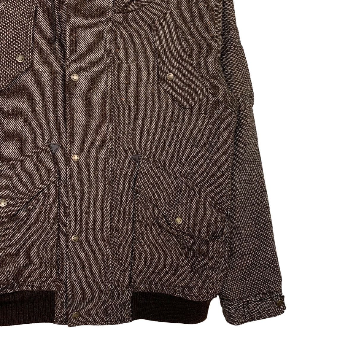 Japanese Brand HERE'S STREET Long Sleeve Brown Blouson Jacket #2702-C121 Size US M / EU 48-50 / 2 - 4 Thumbnail