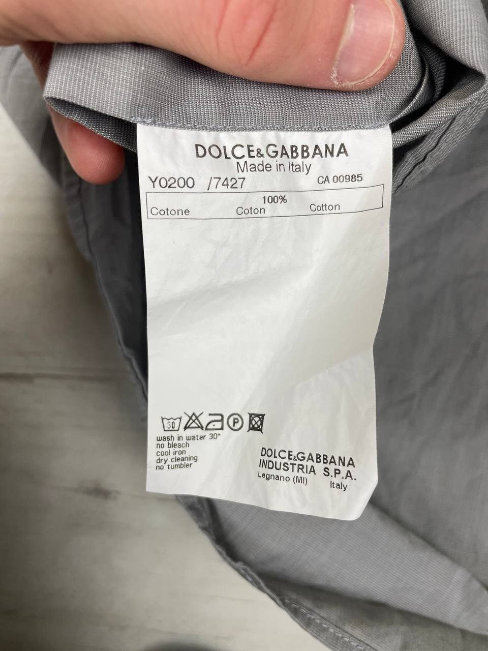 Dolce & Gabbana Dolce & Gabbana Shirt Button Up Size US XXL / EU 58 / 5 - 9 Thumbnail