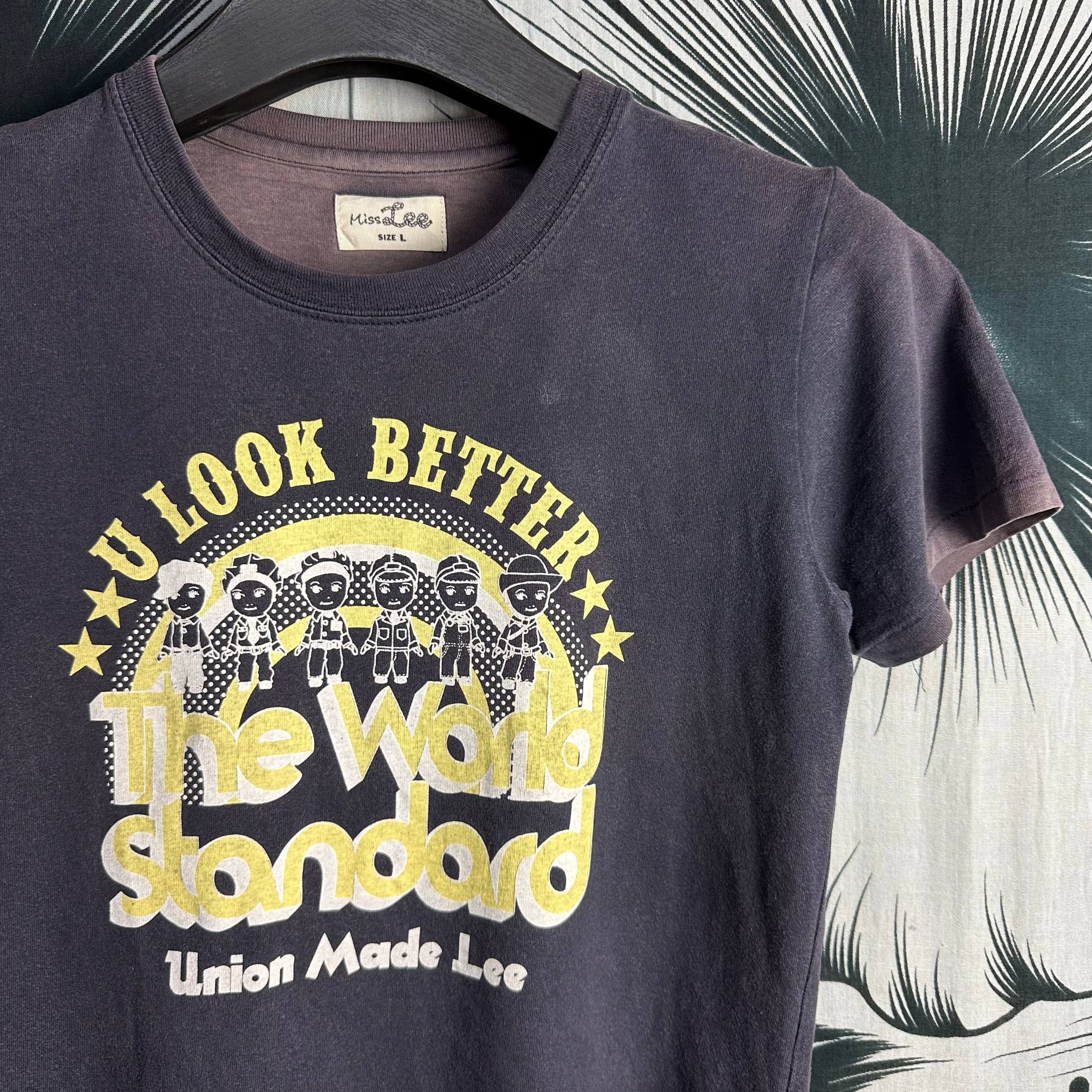 Vintage Vintage Lee Union Made Faded T-Shirt Size US S / EU 44-46 / 1 - 3 Thumbnail