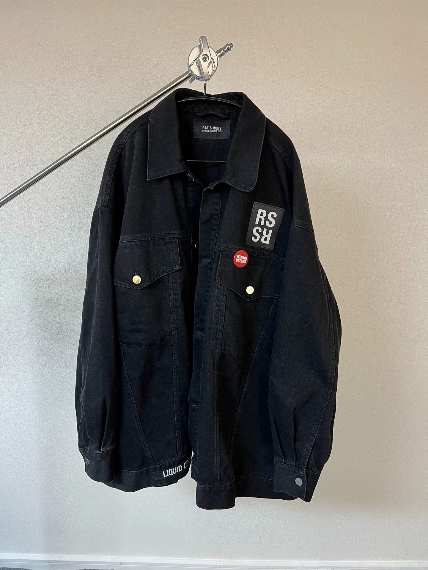 RAF SIMONS 22SS OVERSIZED DENIM JACKET