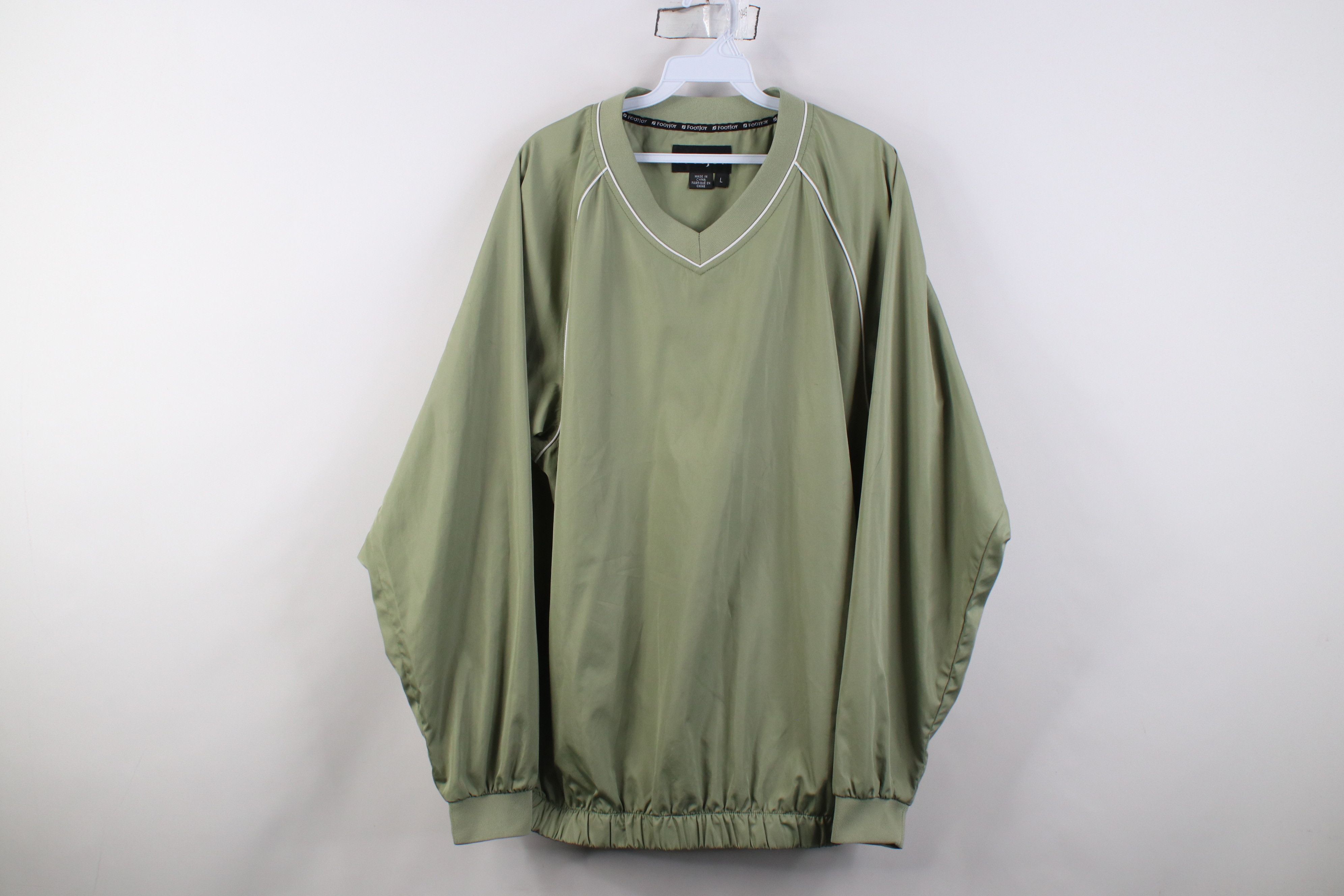 Footjoy FootJoy Pullover Golfing Golf Windbreaker Rain Jacket Green Size US L / EU 52-54 / 3 - 1 Thumbnail