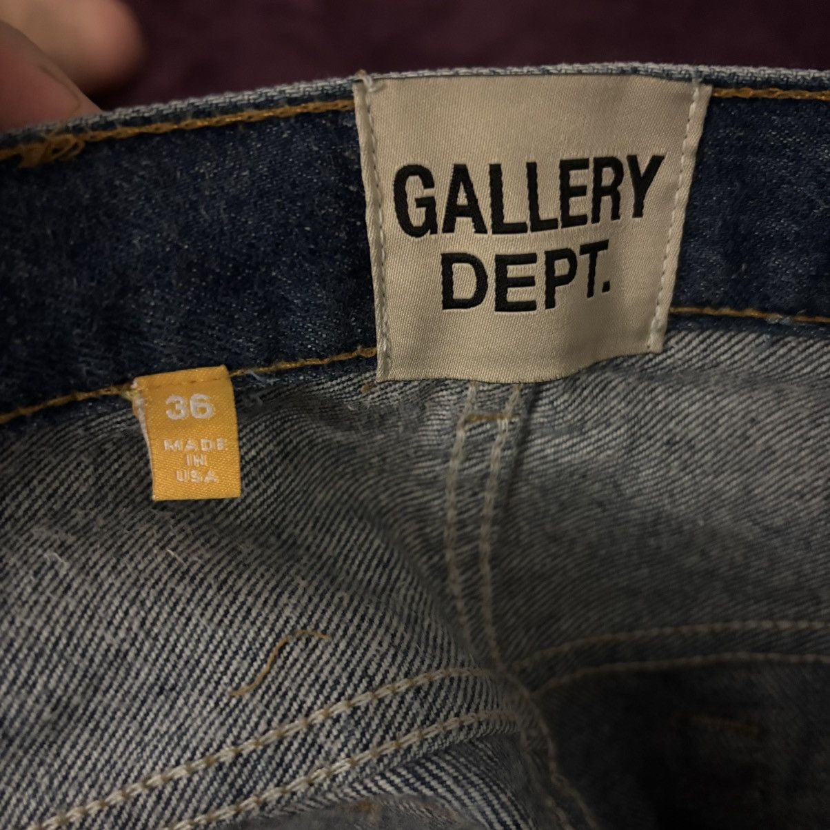 Gallery Dept. Gallery Dept. Blue Flare Jeans Size US 36 / EU 52 - 5 Thumbnail