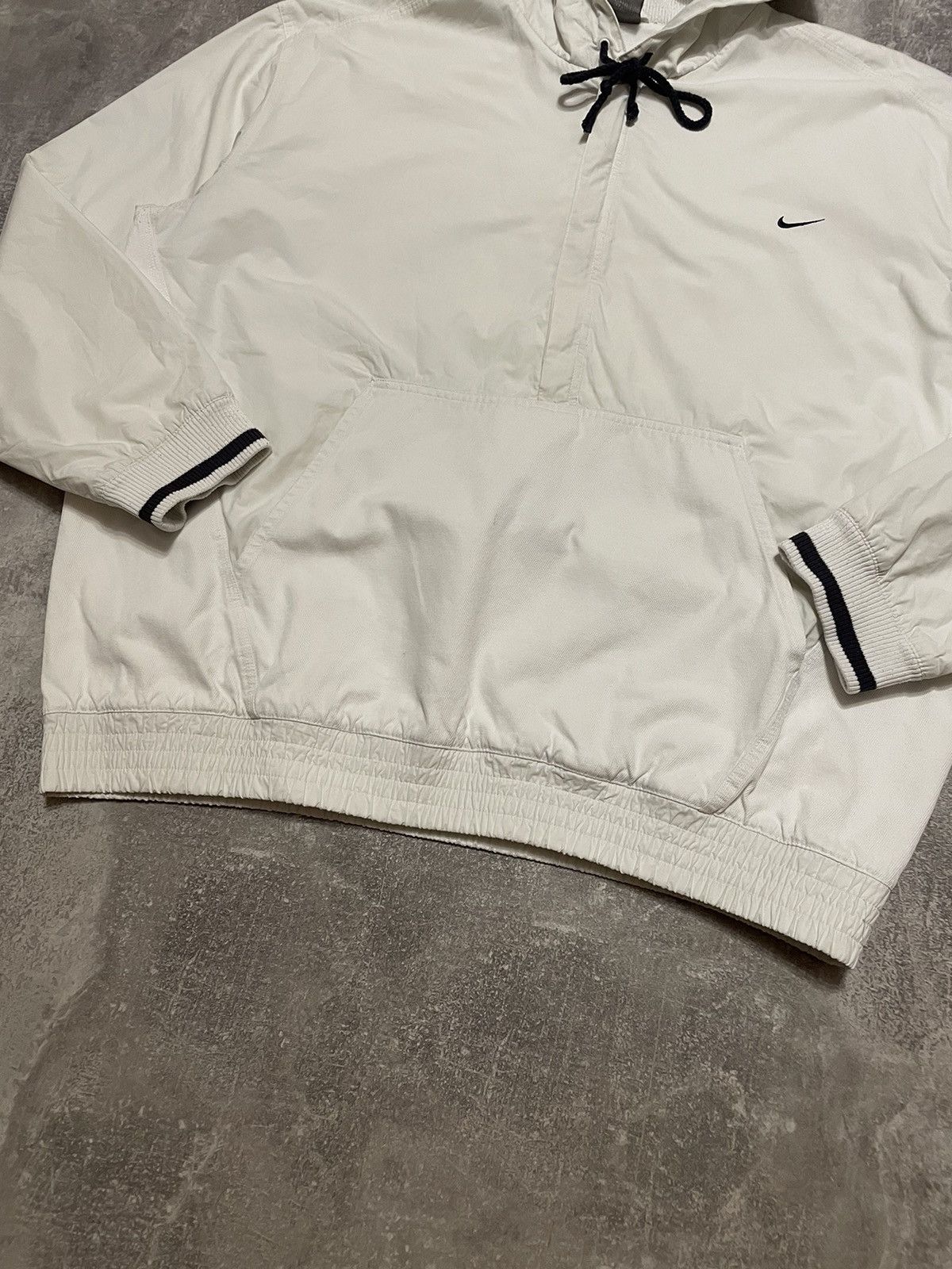 Nike Rare! Vintage Nike Uptempo 1/3 Nylon anorak / light jacket Size US XL / EU 56 / 4 - 5 Thumbnail