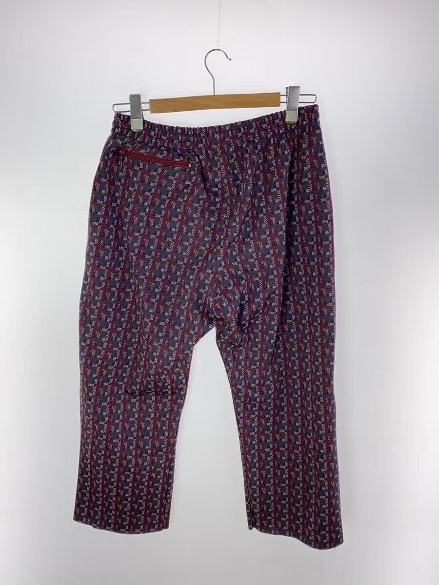 Needles Needles Polyester Track Pants Bordeaux Size US 34 / EU 50 - 2 Thumbnail