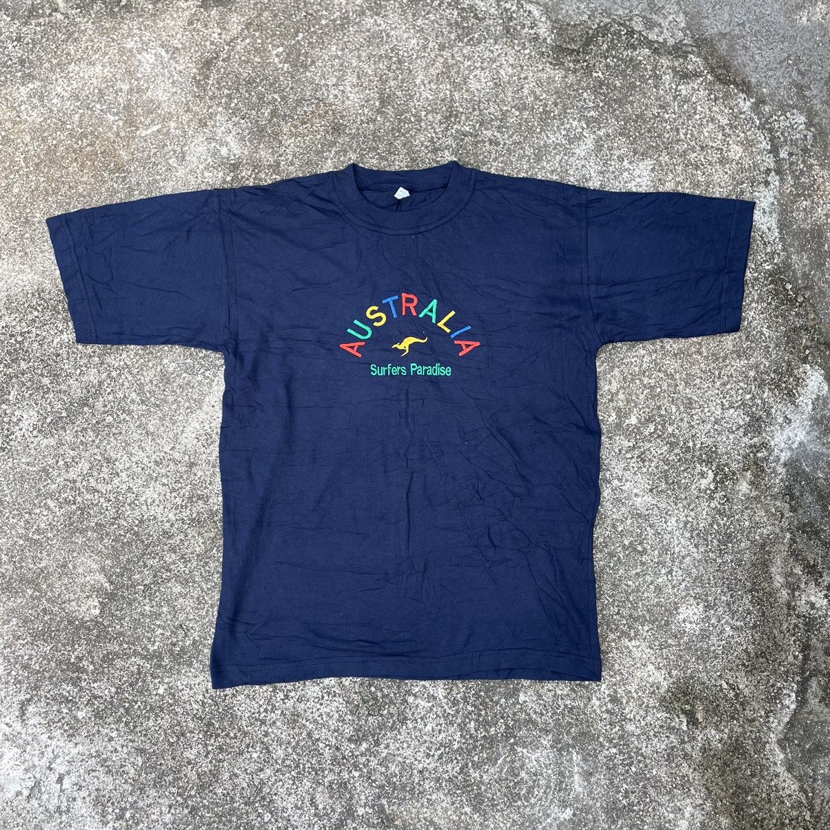 Vintage 🔥🔥Vintage Australian Surfers Paradise Embroidered Logo Tee Size US M / EU 48-50 / 2 - 1 Thumbnail