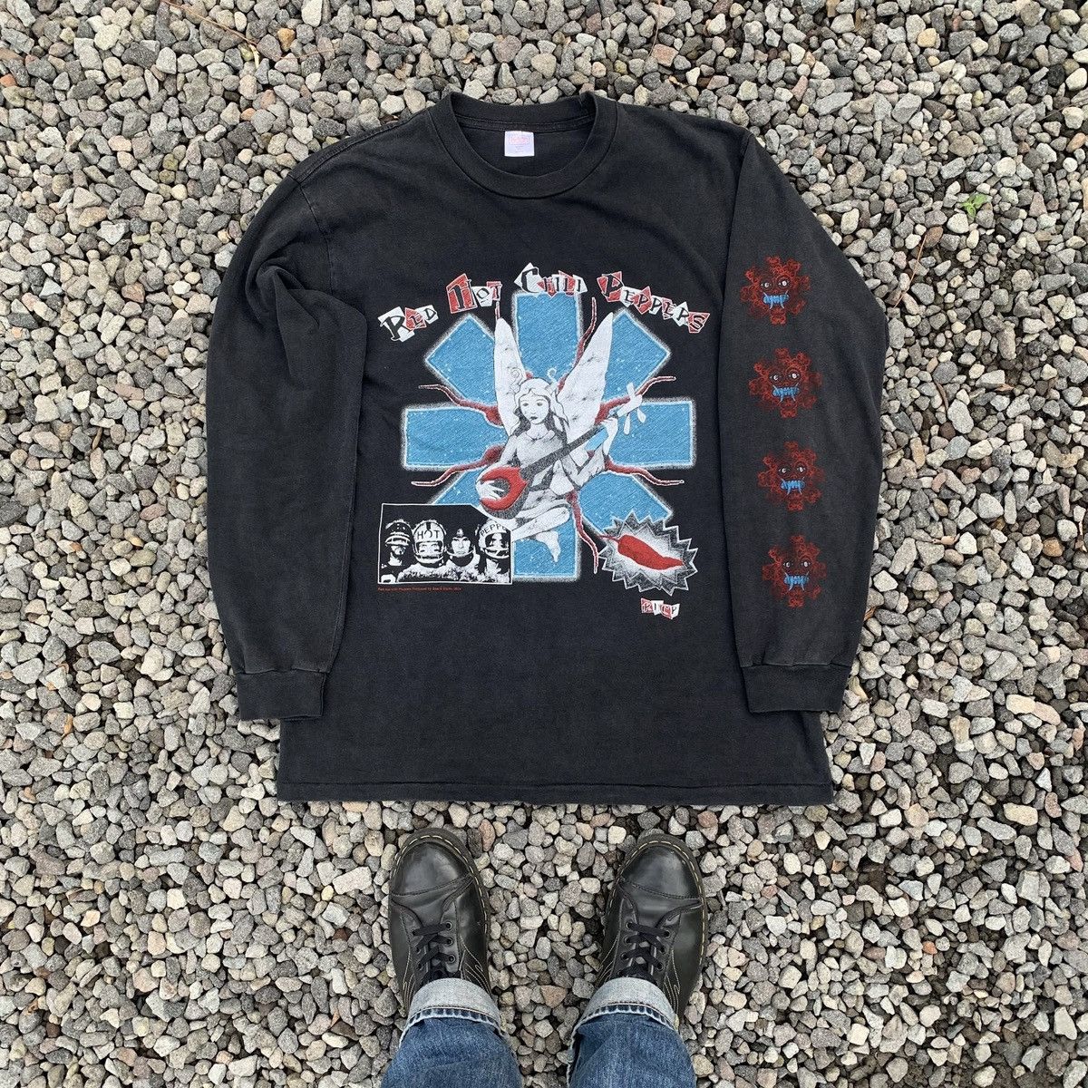 Band Tees × Vintage Boot RHCP “Hot Chilin’ Sperm” Size US XL / EU 56 / 4 - 1 Thumbnail