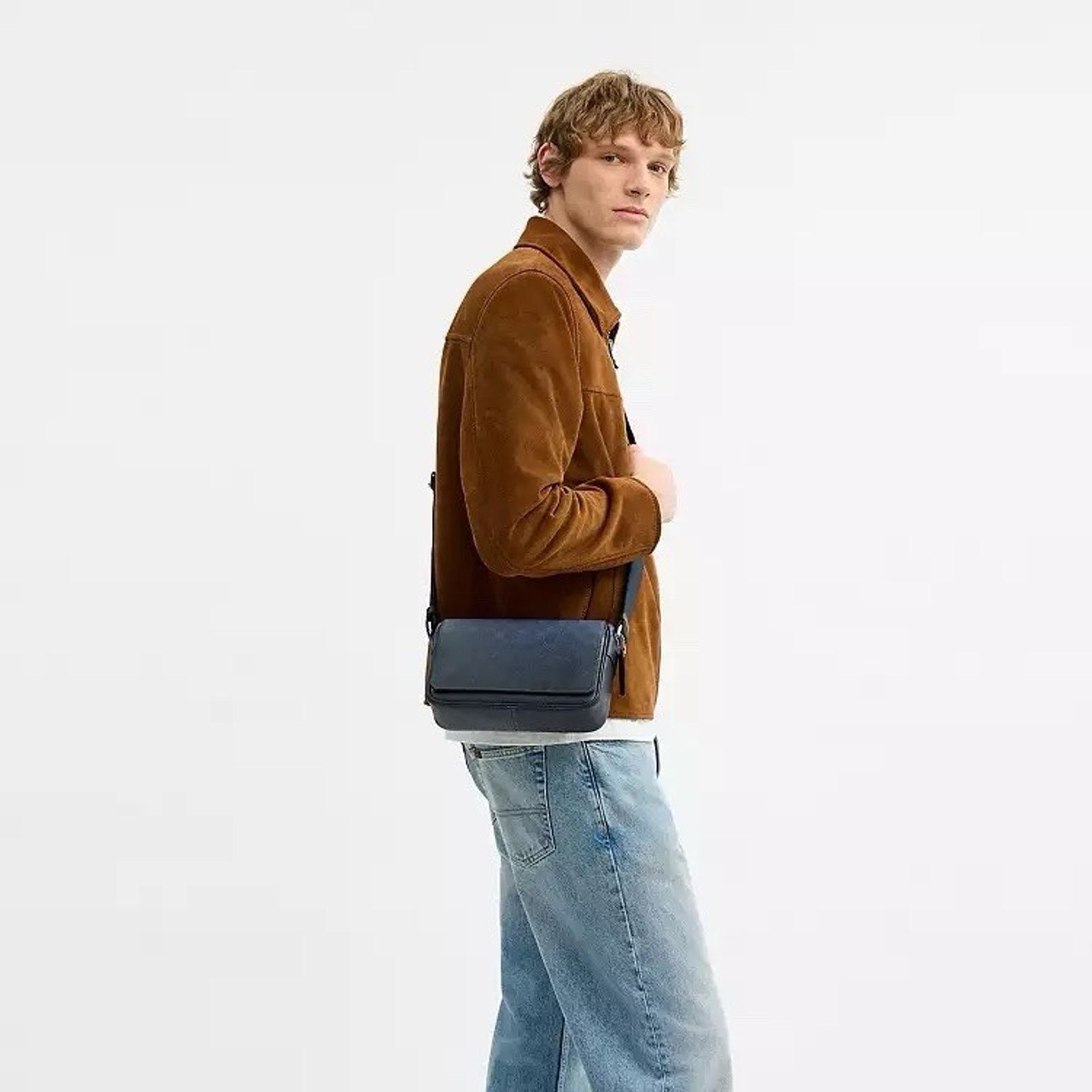 Coach NWT Coach Jack Small Flap Crossbody Bag Ombre Blue CDZ98 Size ONE SIZE - 11 Thumbnail
