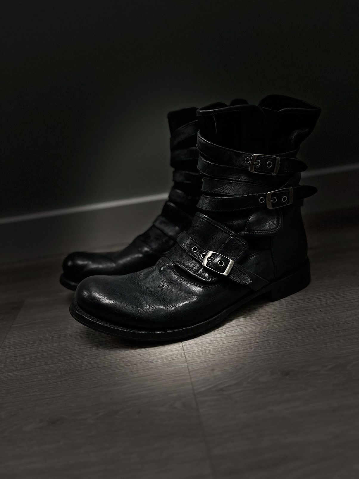 John Varvatos Engineer Triple buckle Boot. 11.5 Size US 11.5 / EU 44-45 - 3 Thumbnail