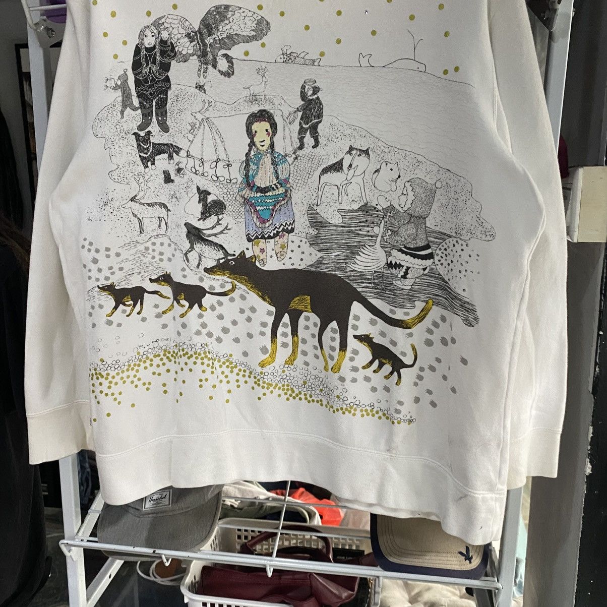 Tsumori Chisato Vintage Tsumori Chisato Issey Miyake Arctic Indigenous life Size US M / EU 48-50 / 2 - 4 Thumbnail