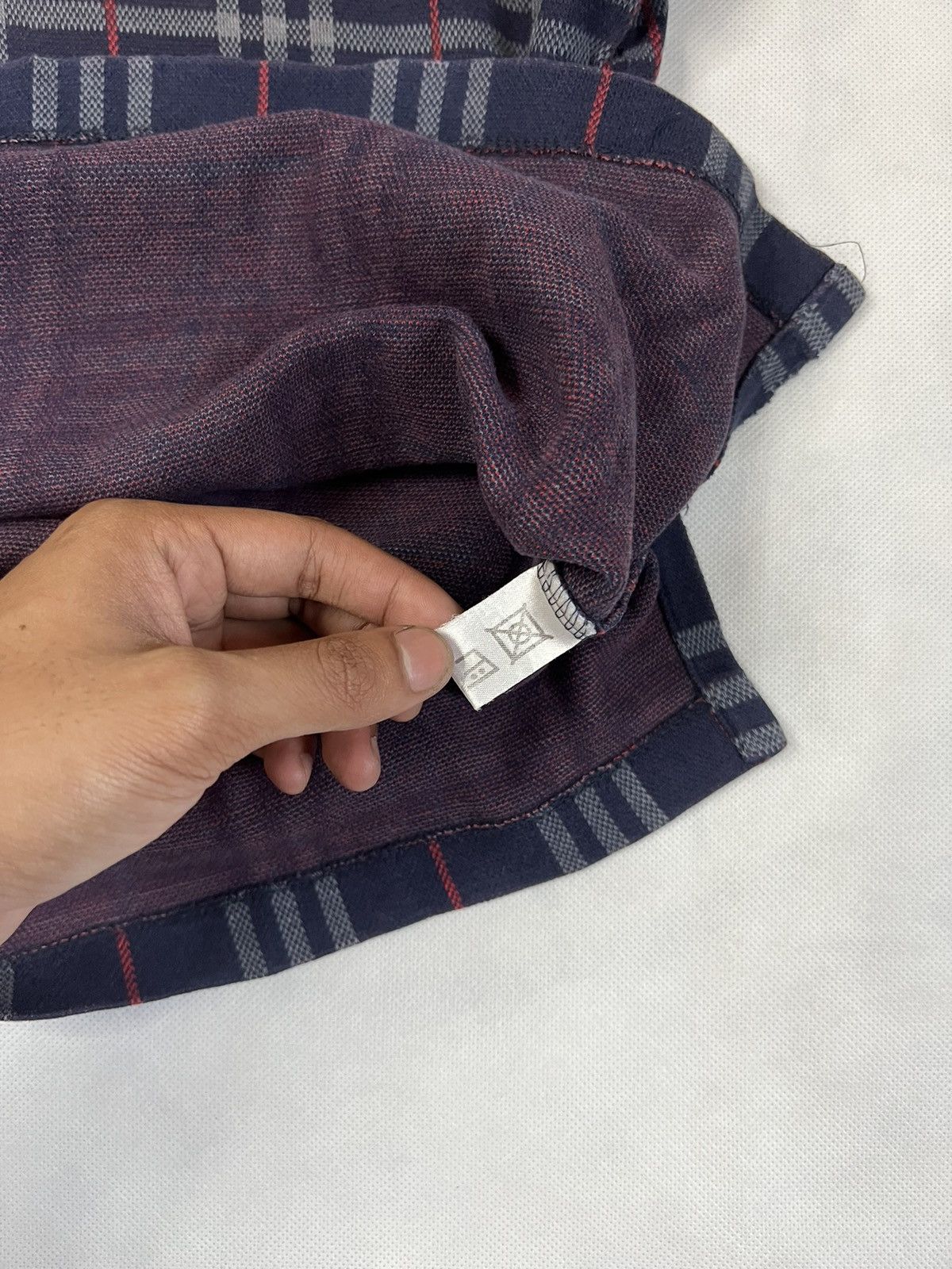 Burberry Vintage Burberrys Nova Check Polos Size US M / EU 48-50 / 2 - 7 Thumbnail