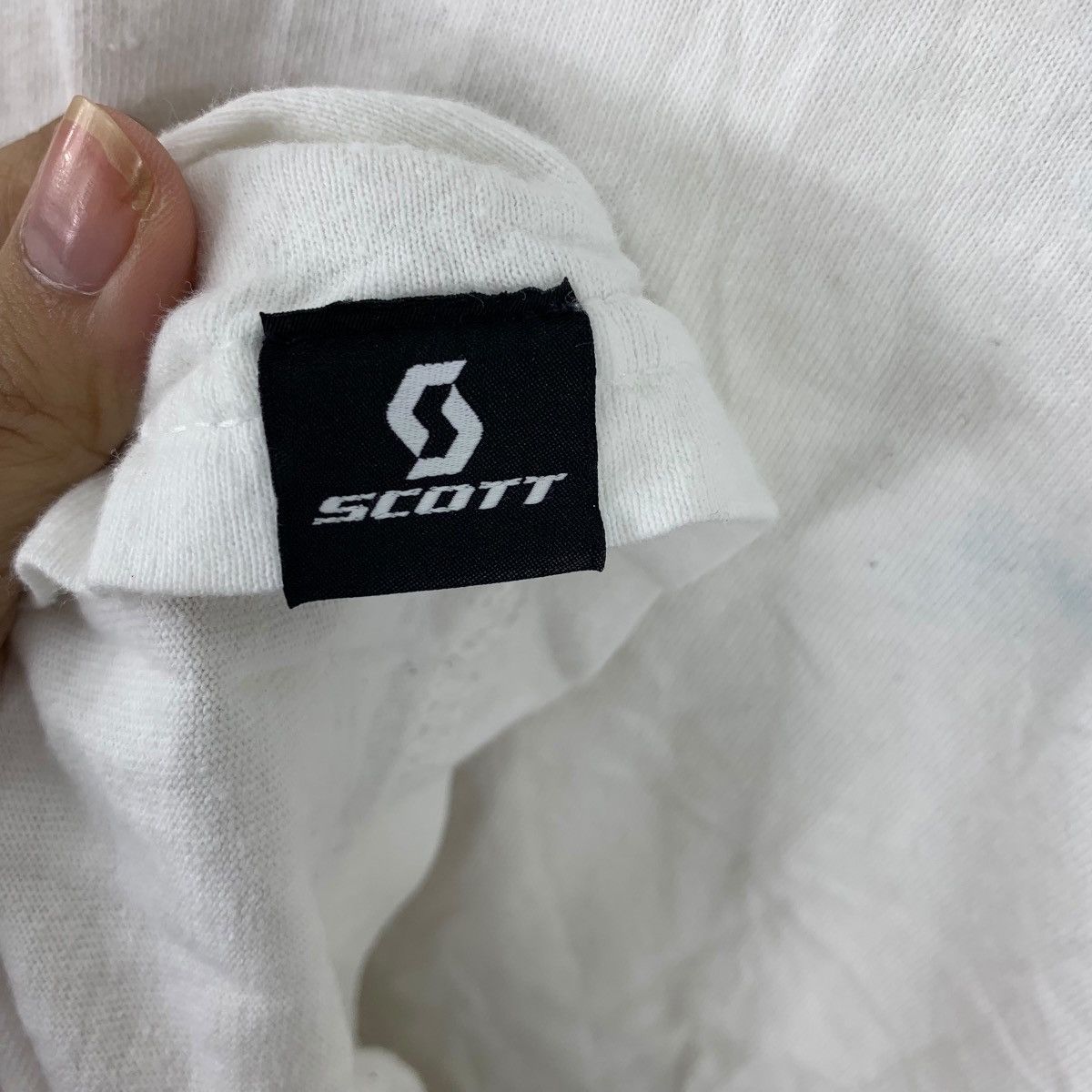 Schott Vintage SCOTT SPORT Motion Logo Made In USA Tee Shirt Top Size US L / EU 52-54 / 3 - 5 Thumbnail