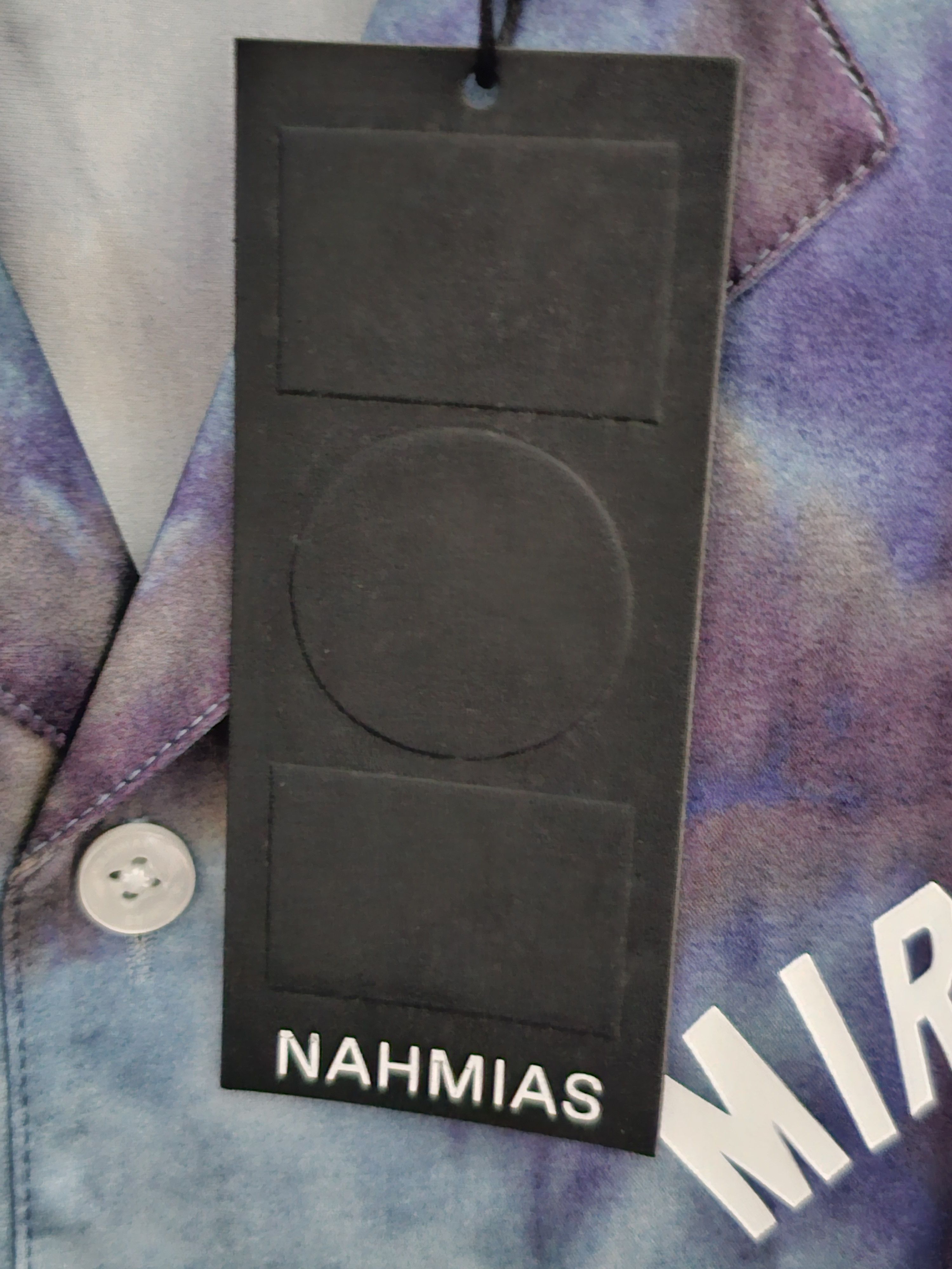 Nahmias Nahmias Tye Dye Miracle Academy Silk Shirt Size US M / EU 48-50 / 2 - 4 Thumbnail