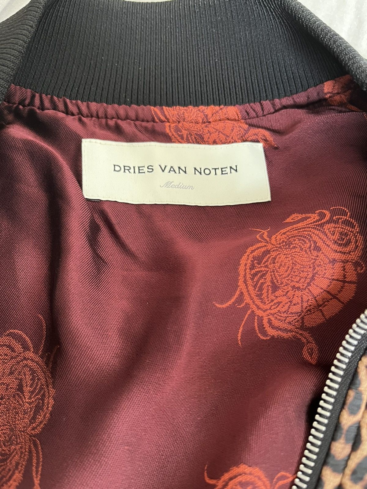 Dries Van Noten Dries Van noten leo leopard puffer bomber jacket size M Size US M / EU 48-50 / 2 - 9 Thumbnail