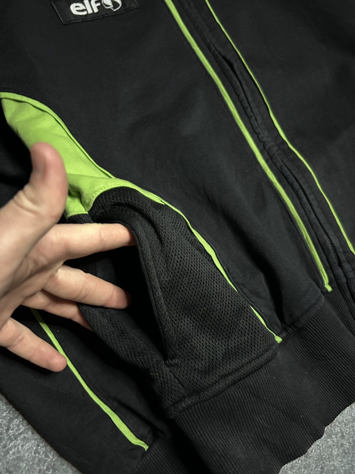Vintage MOTO ZIP HOODIE KAWASAKI Size US L / EU 52-54 / 3 - 7 Thumbnail