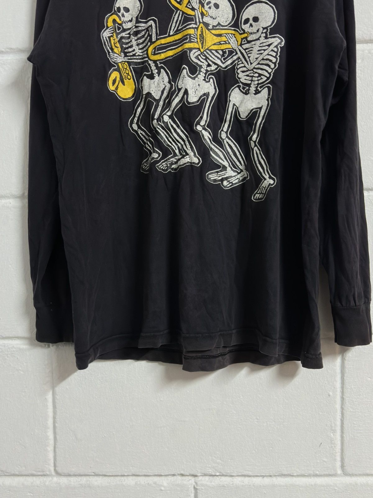 Band Tees × Vintage Vintage-1990 Voodoo Glow Skulls American SkaPunk L/S Shirt Size US L / EU 52-54 / 3 - 6 Thumbnail