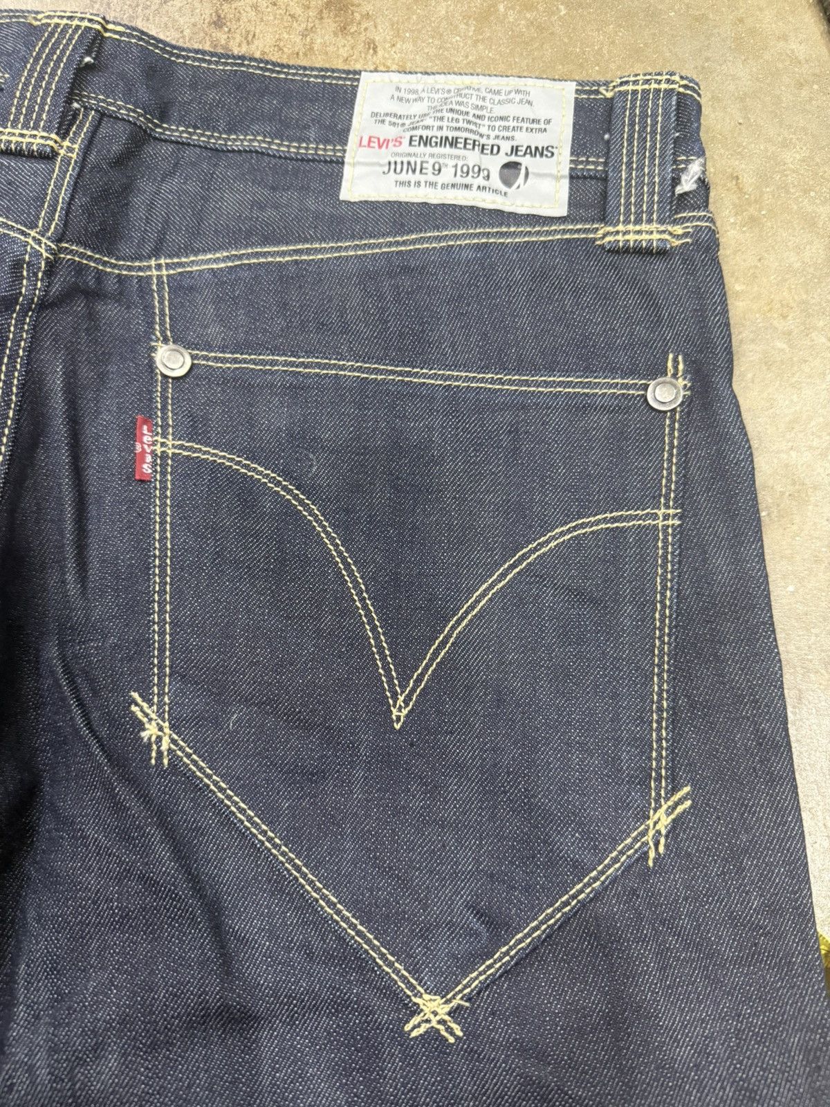 Japanese Brand × Levi's × Vintage Vintage 1999 Levi’s engineered Jeans ( boot cut) Size US 30 / EU 46 - 6 Thumbnail