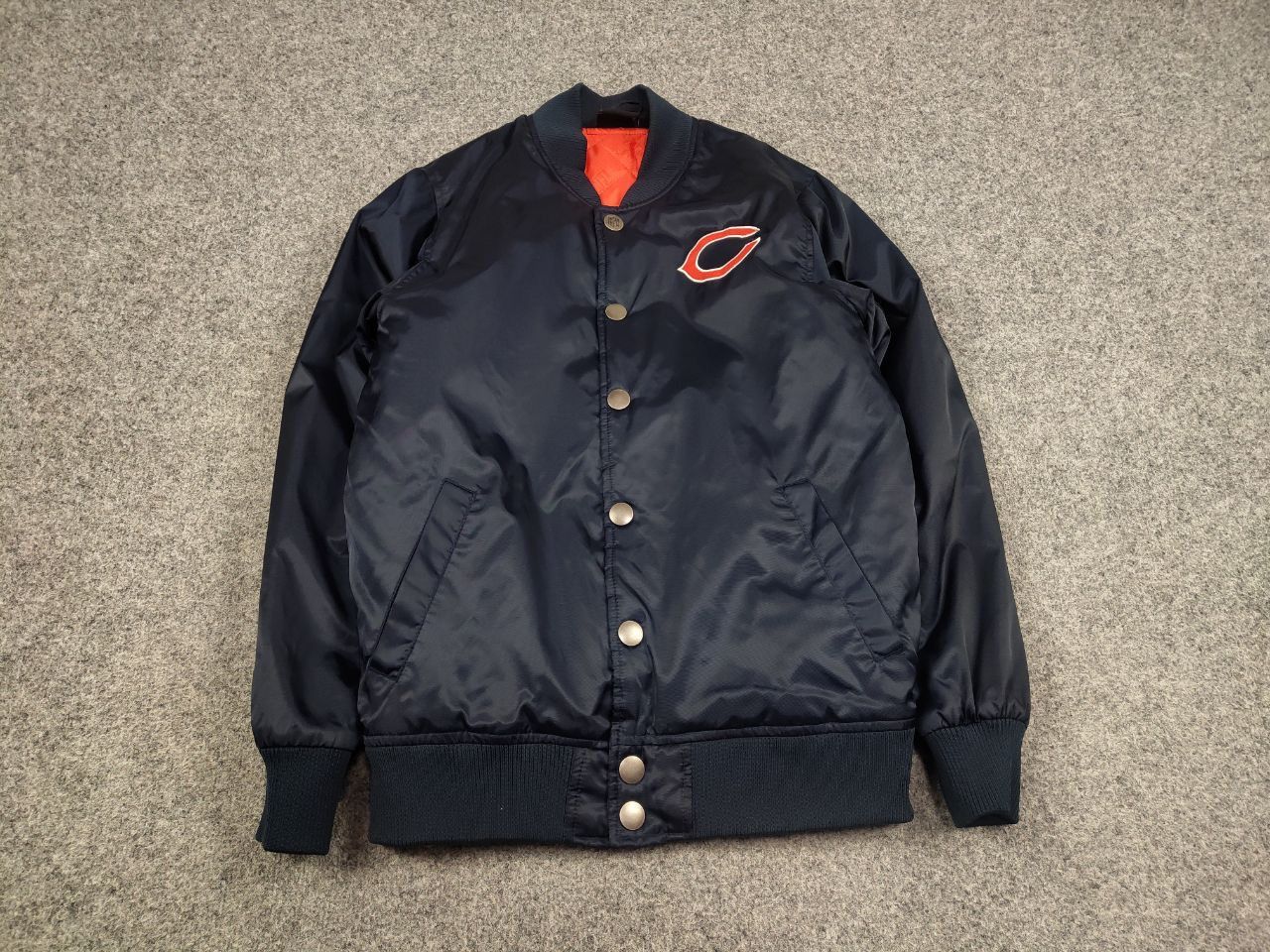 Vintage nfl team apparel costco Light Varsity Bomber Jacket
