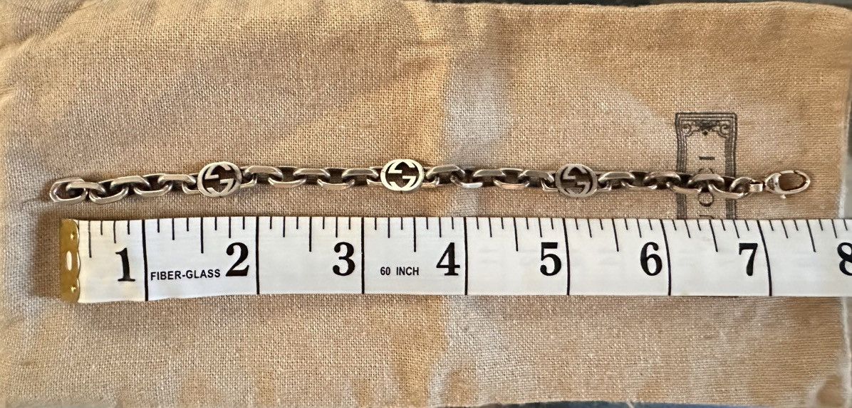 Gucci GUCCI INTERLOCKING CHAIN BRACELET Size ONE SIZE - 2 Thumbnail