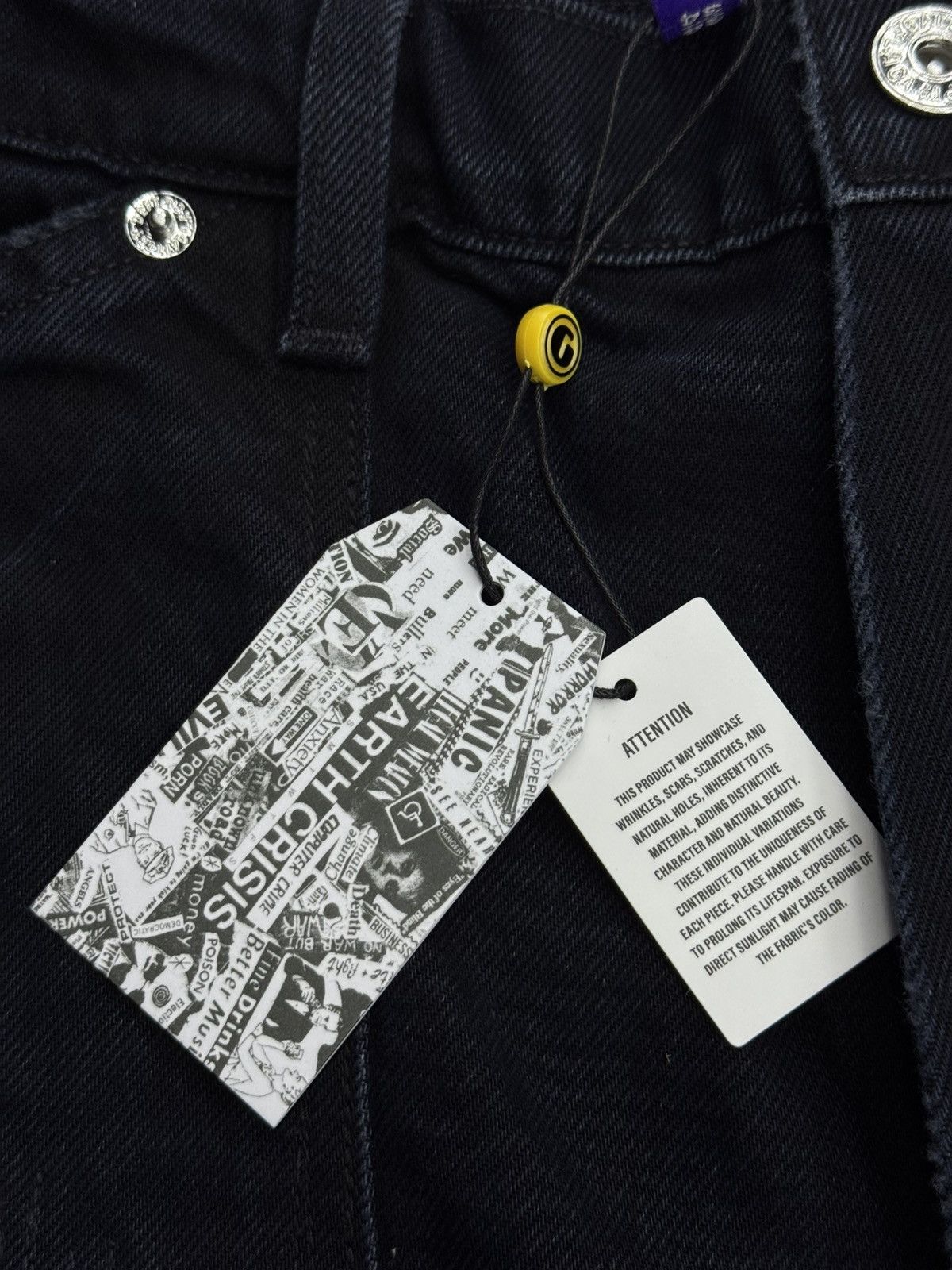 Gallery Dept. Gallery Dept Branko Carpenter Denim Jeans Black Size US 34 / EU 50 - 15 Thumbnail