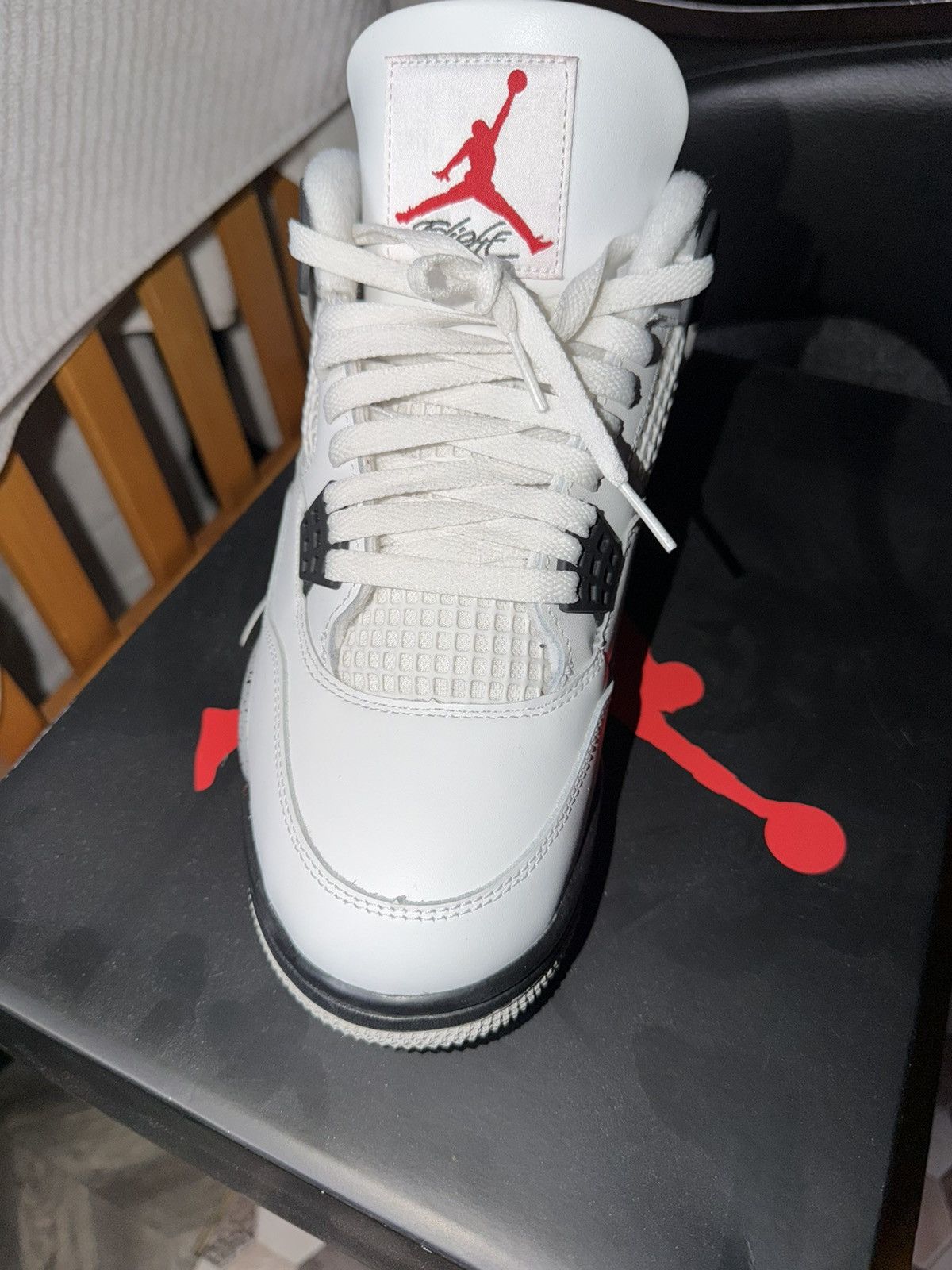 Jordan Brand Jordan 4 cement Size US 10 / EU 43 - 5 Thumbnail