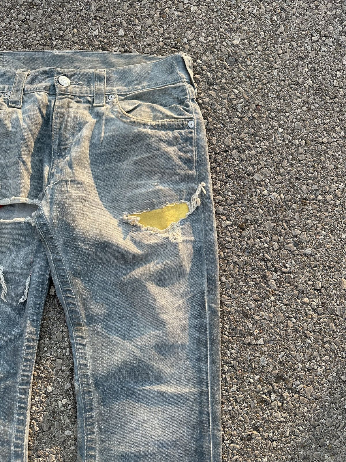 True Religion True Religion Distressed With Patches Jeans Size US 32 / EU 48 - 7 Thumbnail