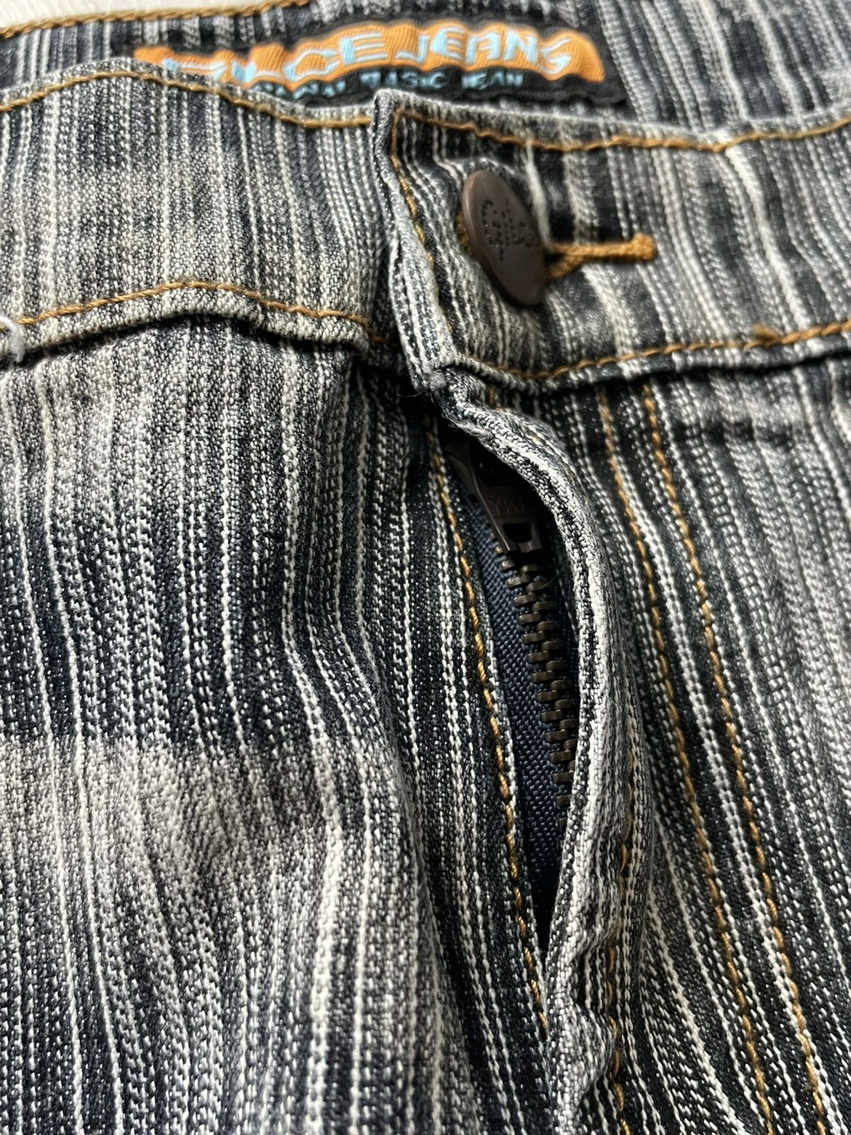 Japanese Brand Vintage Flared Bootcut 90’s GLCE Denim Jeans Japan RARE Size 27" / US 4 / IT 40 - 8 Thumbnail