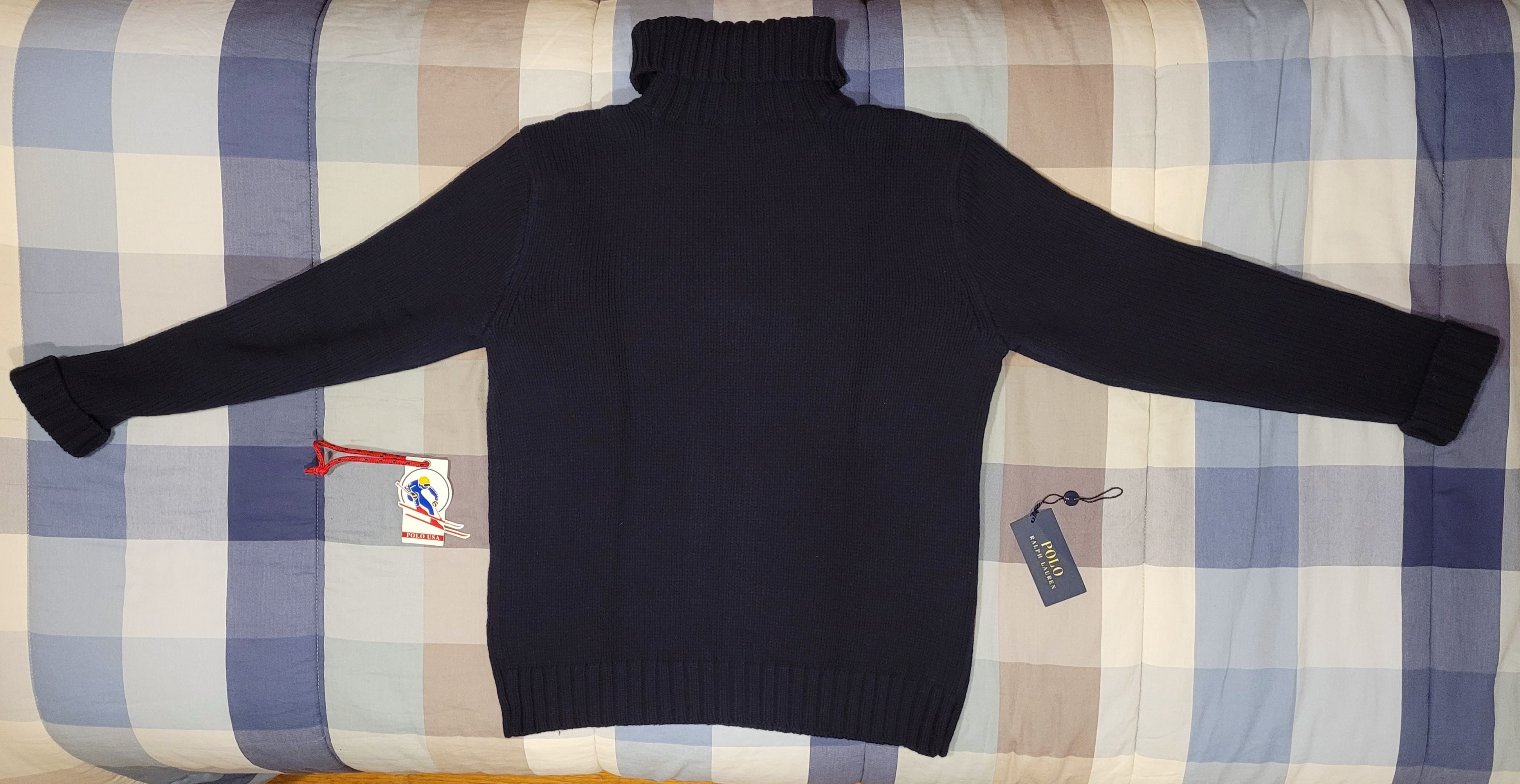 Polo Ralph Lauren polo Ralph Lauren crest wool turtleneck Size US M / EU 48-50 / 2 - 17 Thumbnail