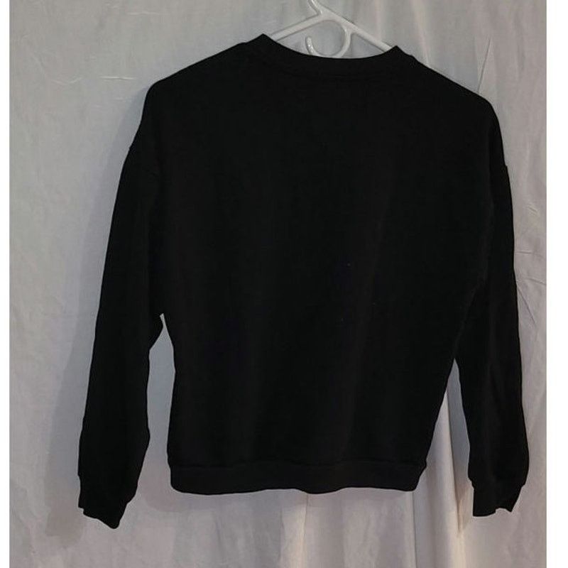 Disney Disney Rainbow Embroidered Logo Sweatshirt Black Size Small Size S / US 4 / IT 40 - 3 Thumbnail