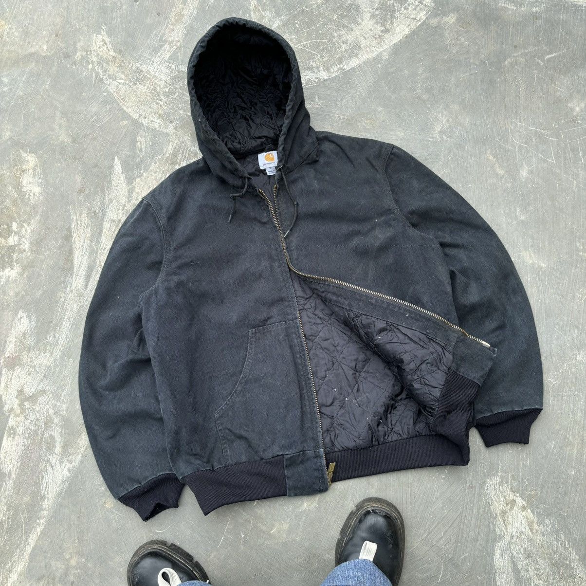 Carhartt Crazy Vintage Carhartt Active Hooded Jacket Size US M / EU 48-50 / 2 - 5 Thumbnail