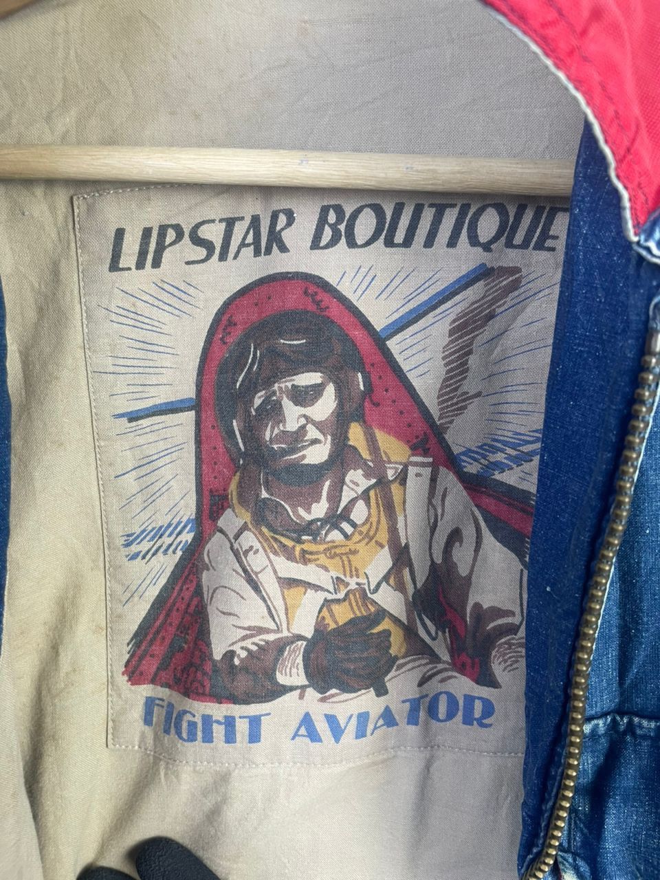 Other Vintage Jacket Lipstar Boutique Fight Aviator Size US M / EU 48-50 / 2 - 8 Thumbnail