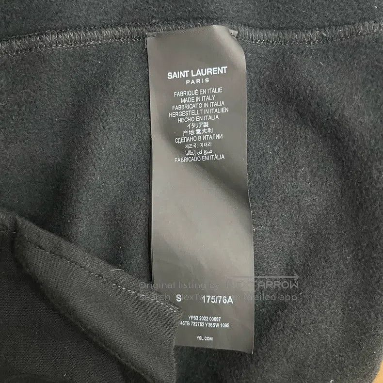 Saint Laurent Paris Saint Laurent Paris size S Embroidered Letter Short Pants Size US 27 - 5 Thumbnail