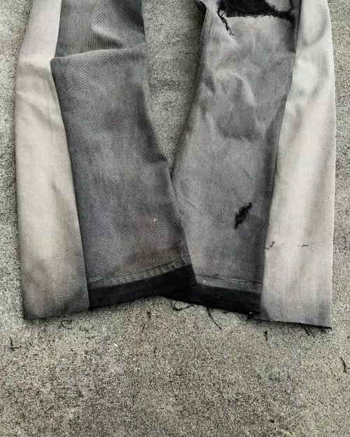 Other Ishiguro x Yui Baggy Distressed Flared Jeans Size US 32 / EU 48 - 5 Thumbnail