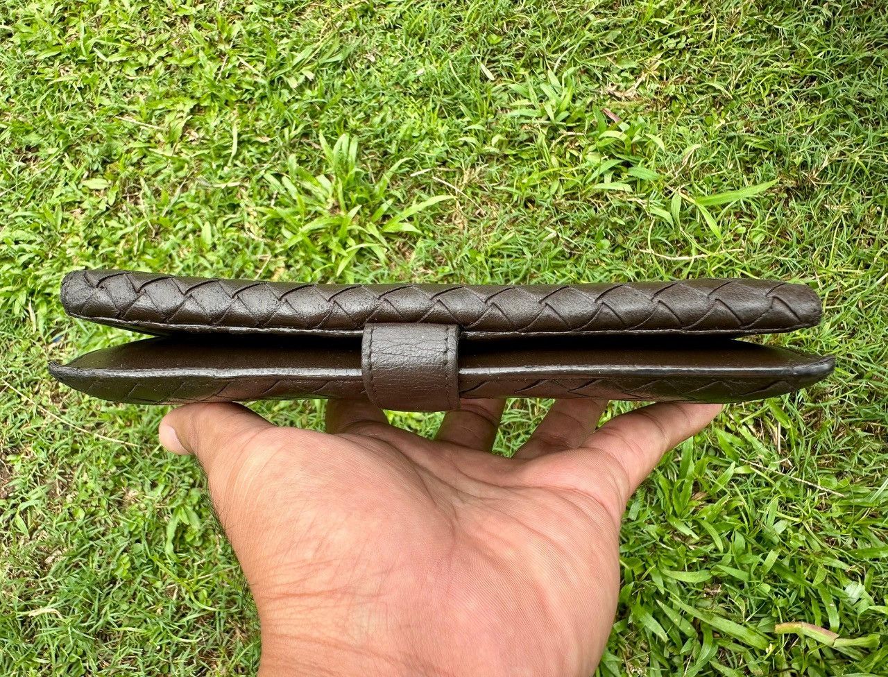 Bottega Veneta Authentic Bottega Veneta Intrecciato Leather Long Wallet Size ONE SIZE - 5 Thumbnail