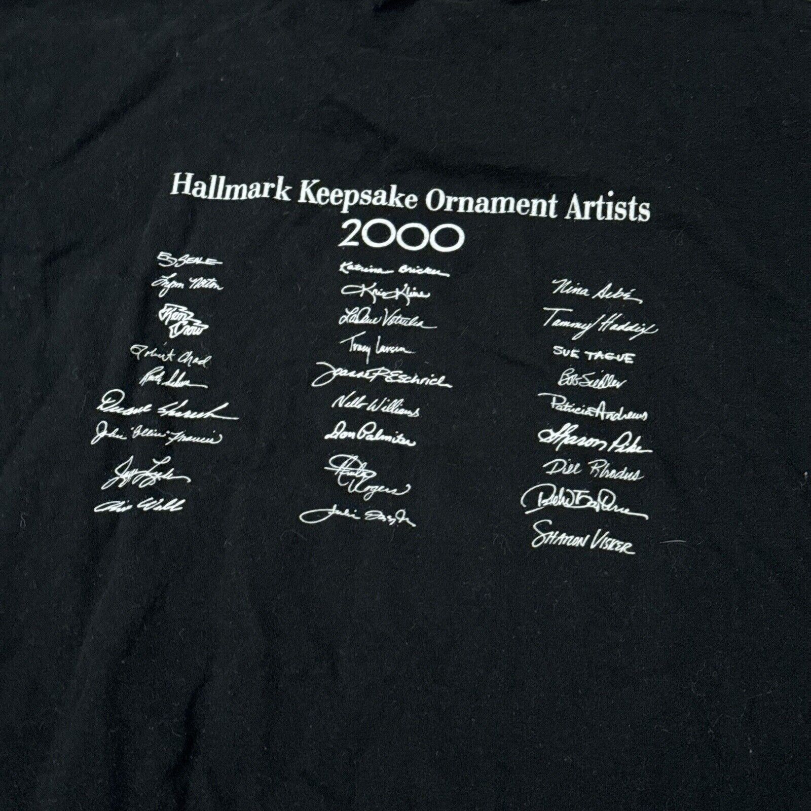 Fruit Of The Loom Vintage Y2K Cool Collector Hallmark Shirt Size US XL / EU 56 / 4 - 6 Thumbnail
